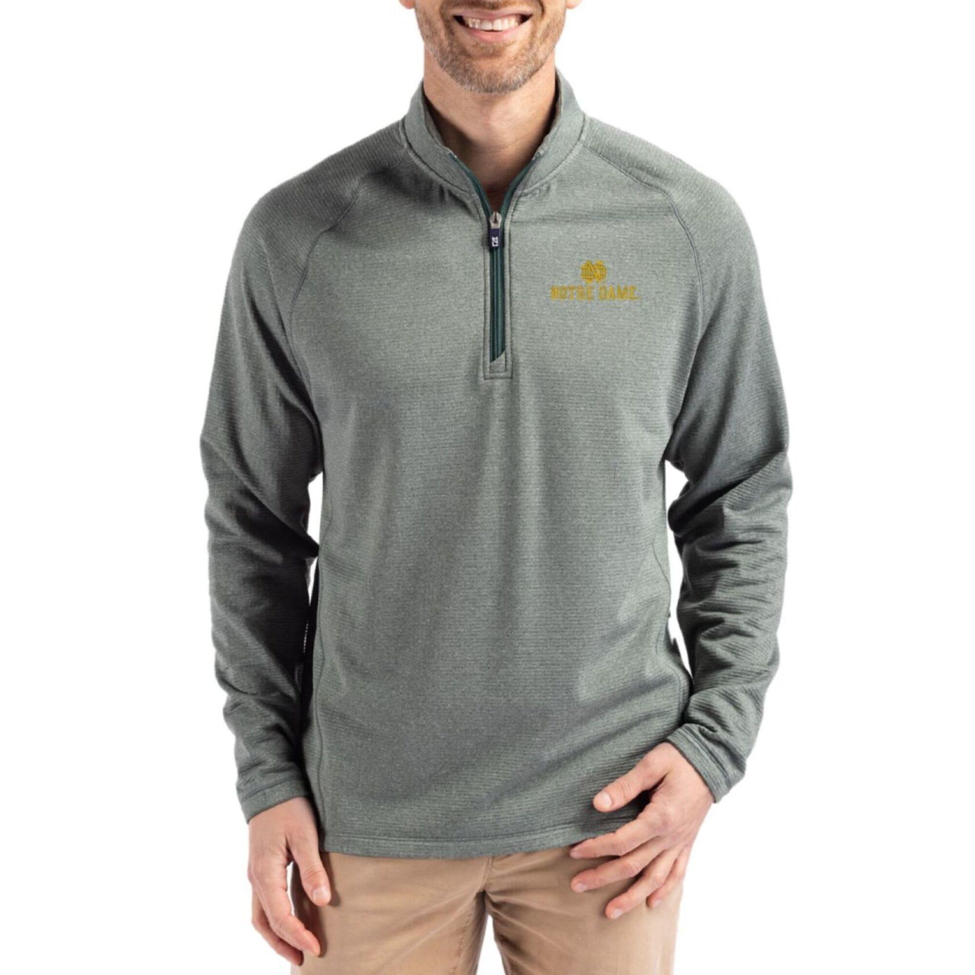 Notre Dame Fighting Irish Men's Peshastin Fleece Golf Quarter Zip