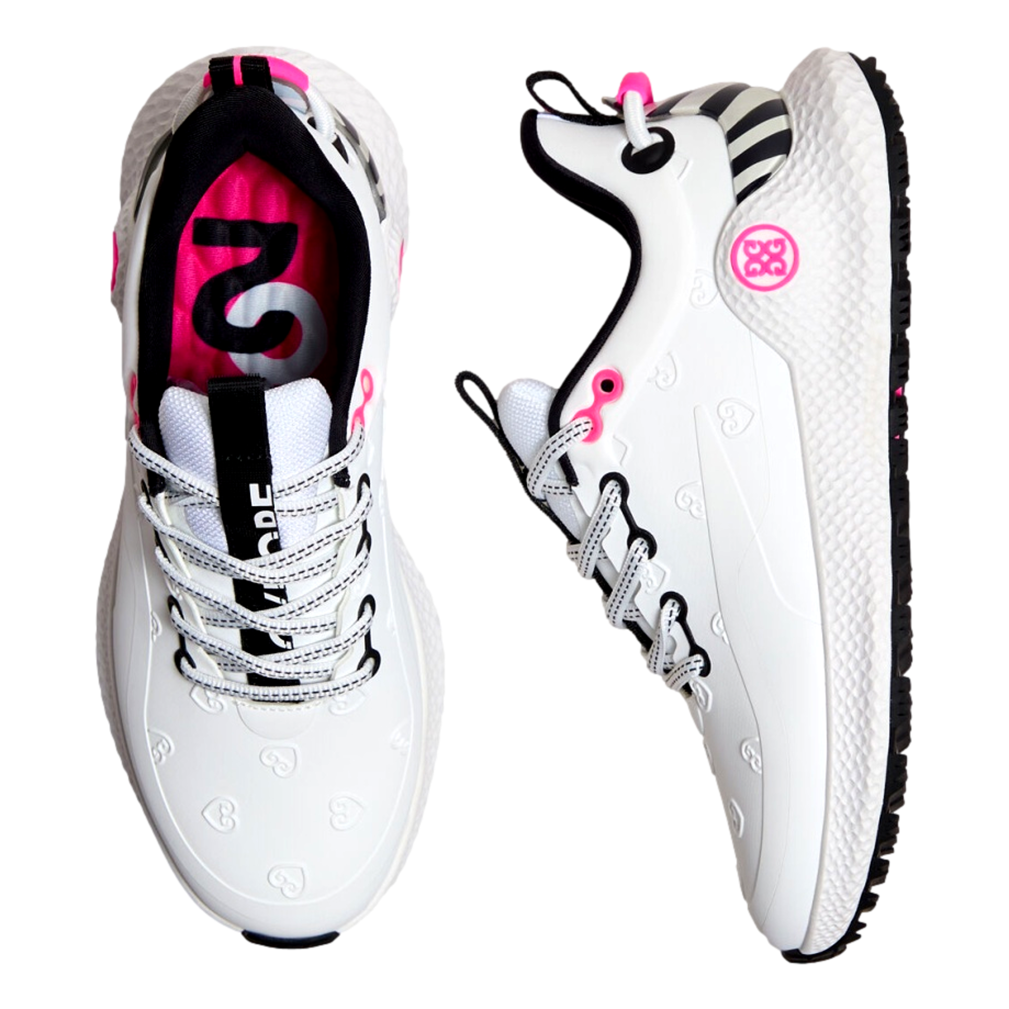 MG4+ O2 Embossed Heart G's Women's Golf Shoes