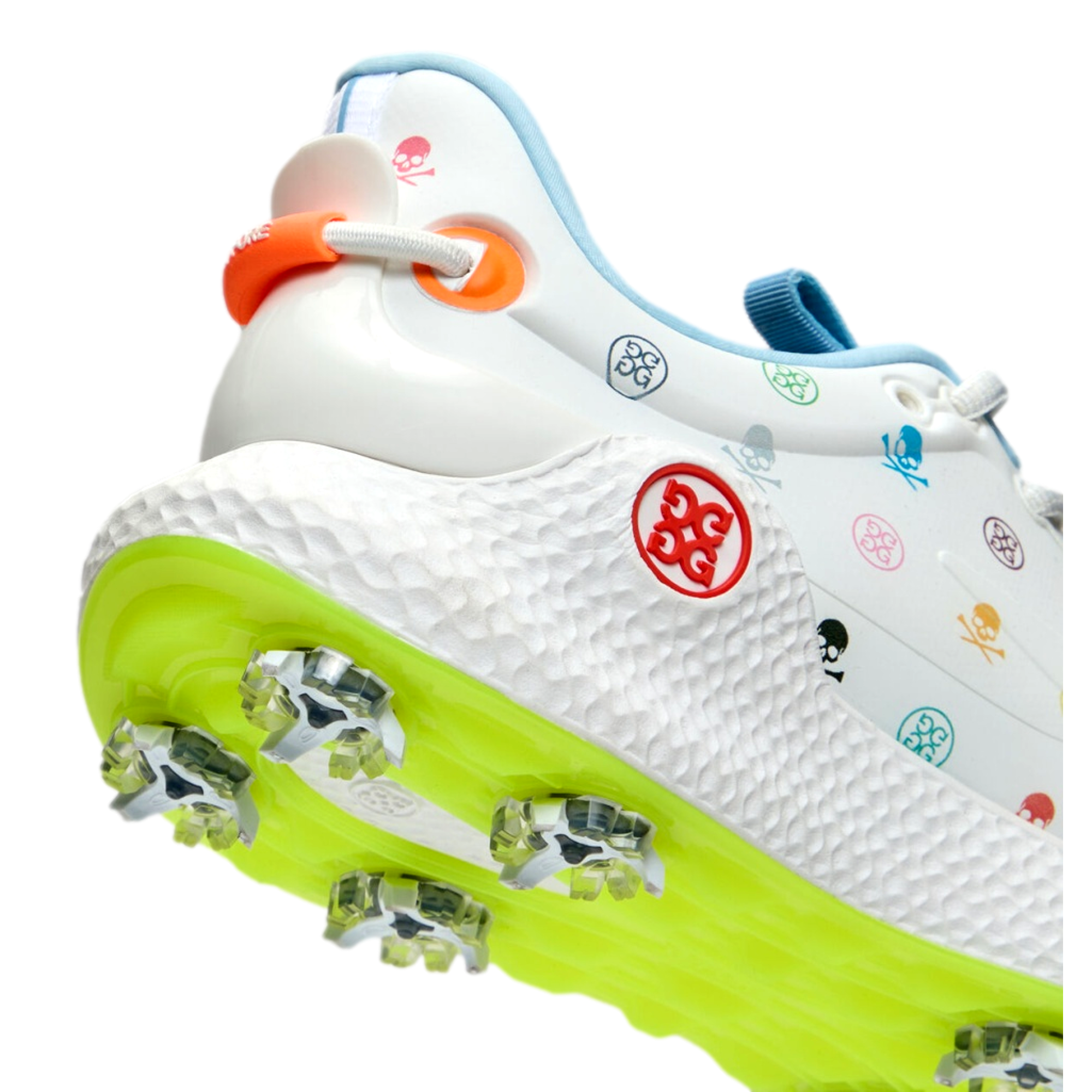G/FORE MG4+ O2 G/Lock Skull & Tees Women's Spiked Golf Shoes | PGA