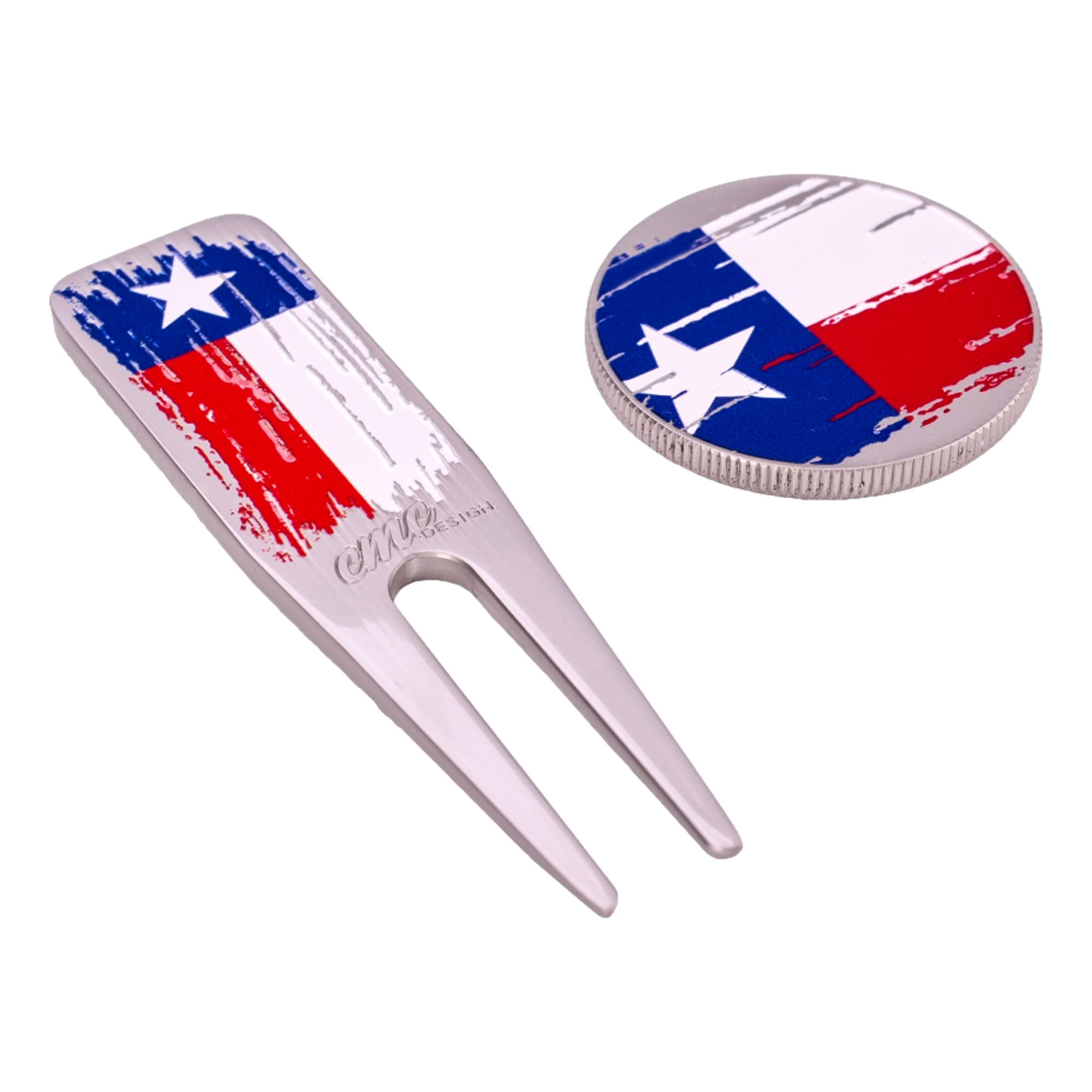 Texas Divot Tool and Coin Set