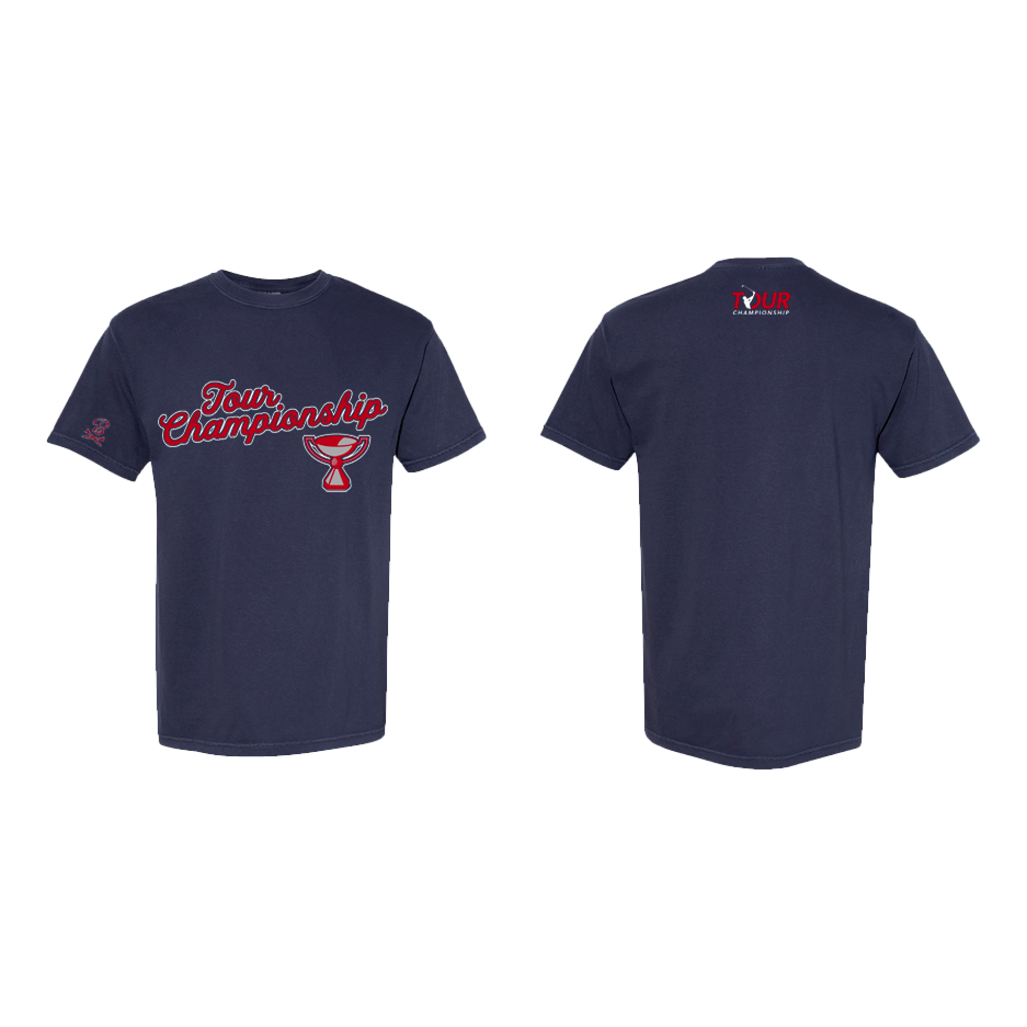 Tour Championship Trophy Mens Short Sleeve Golf T-Shirt