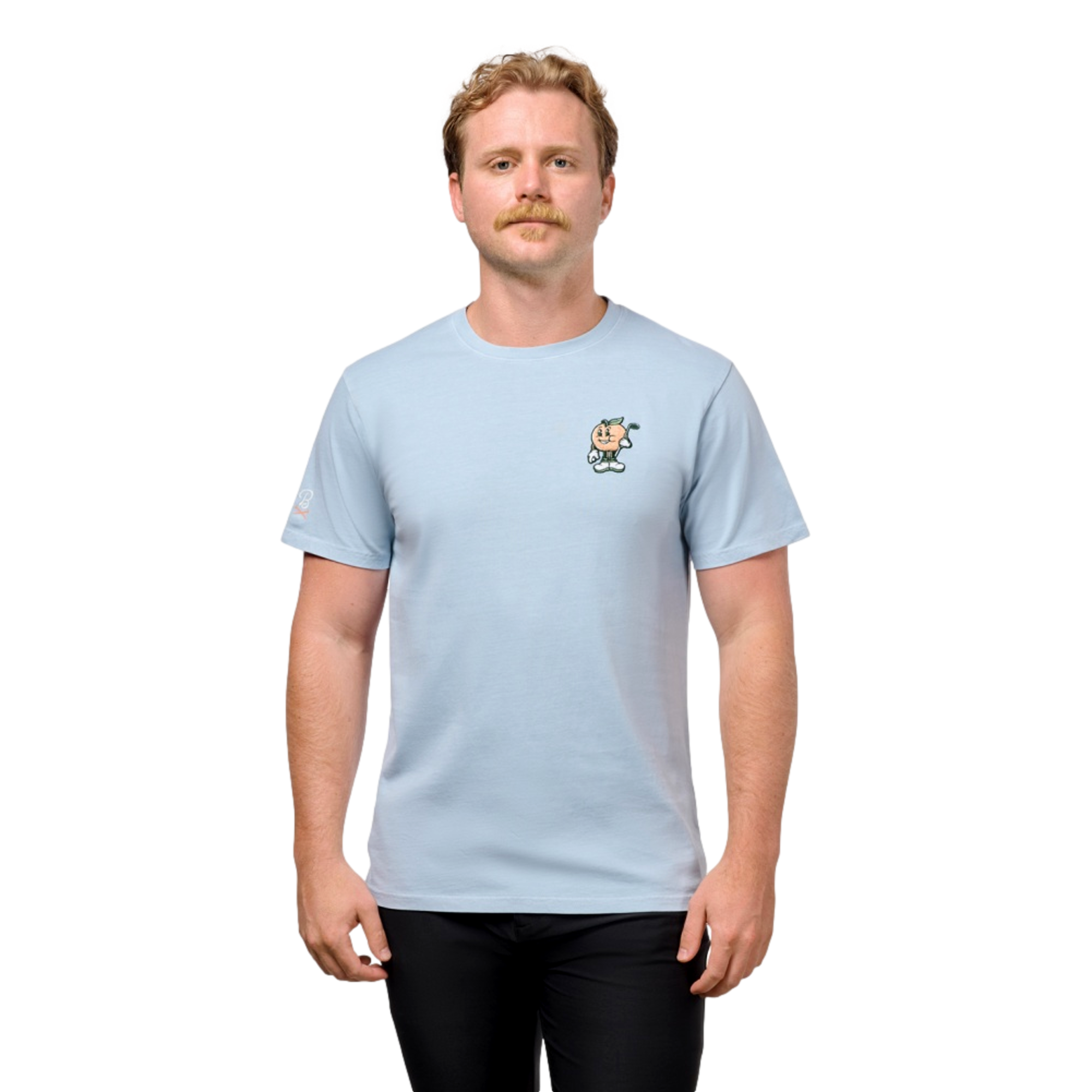 Tour Championship Peach Golfer Short Sleeve Men's Golf T-Shirt