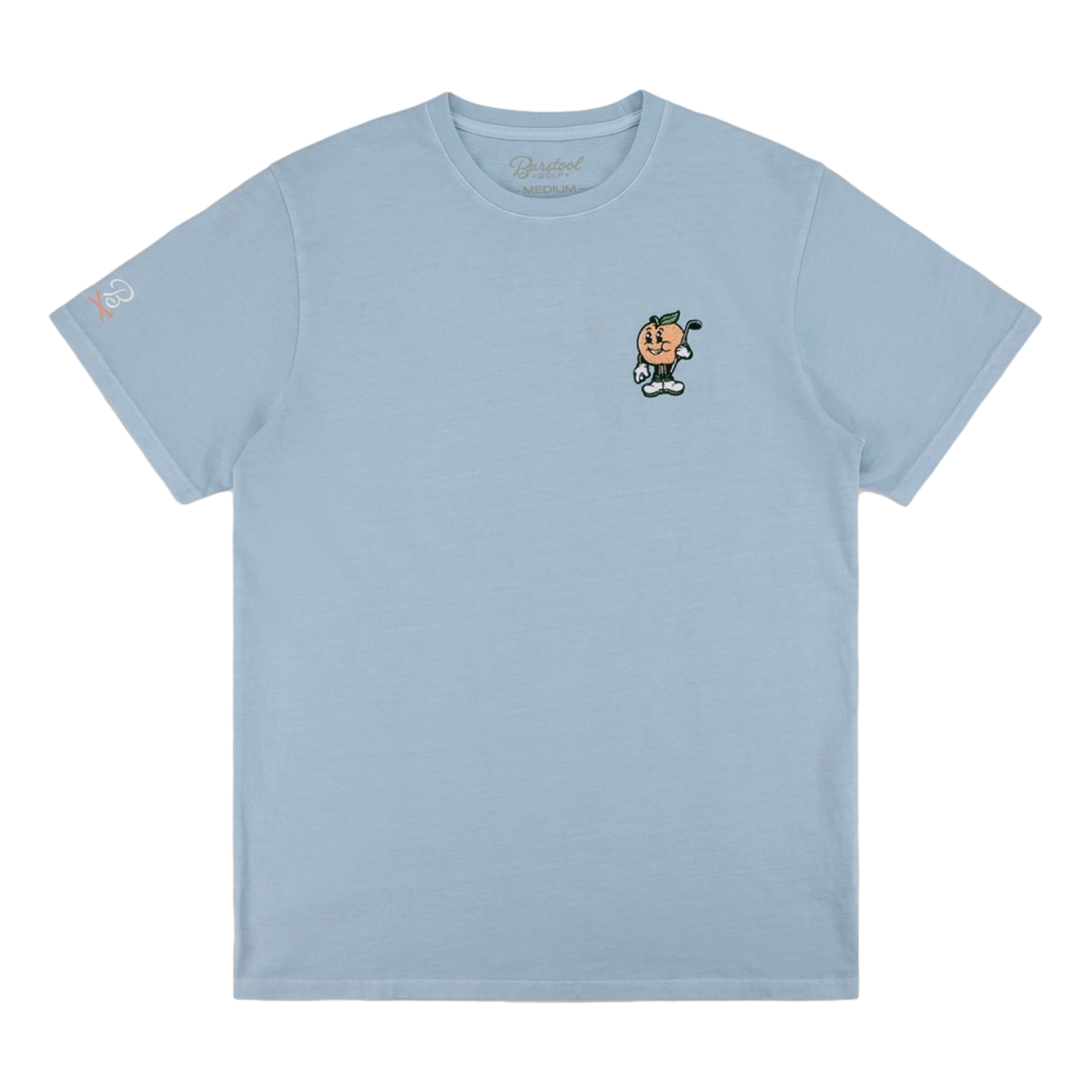Tour Championship Peach Golfer Short Sleeve Men's Golf T-Shirt