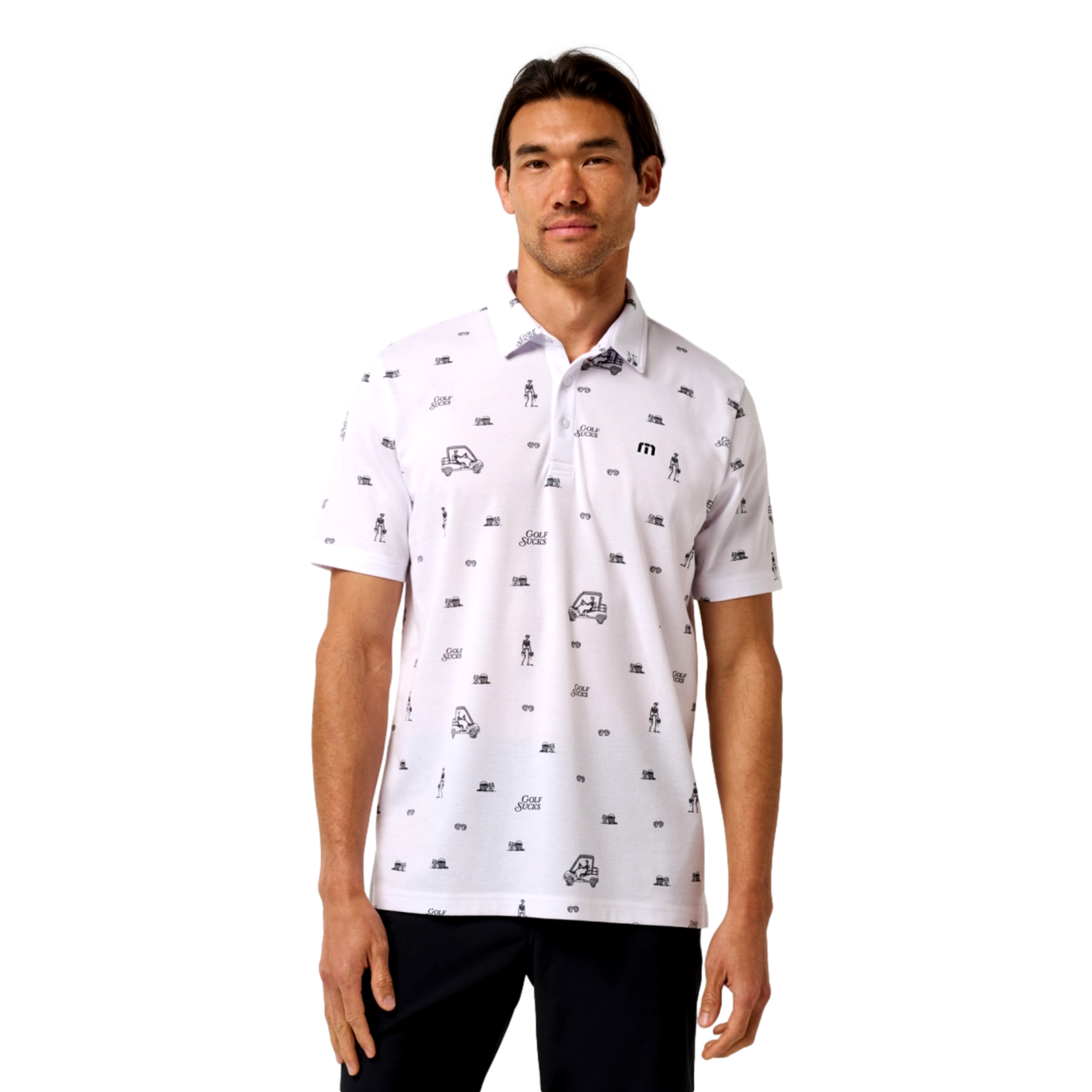 Golf Sucks Men's Golf Polo Shirt