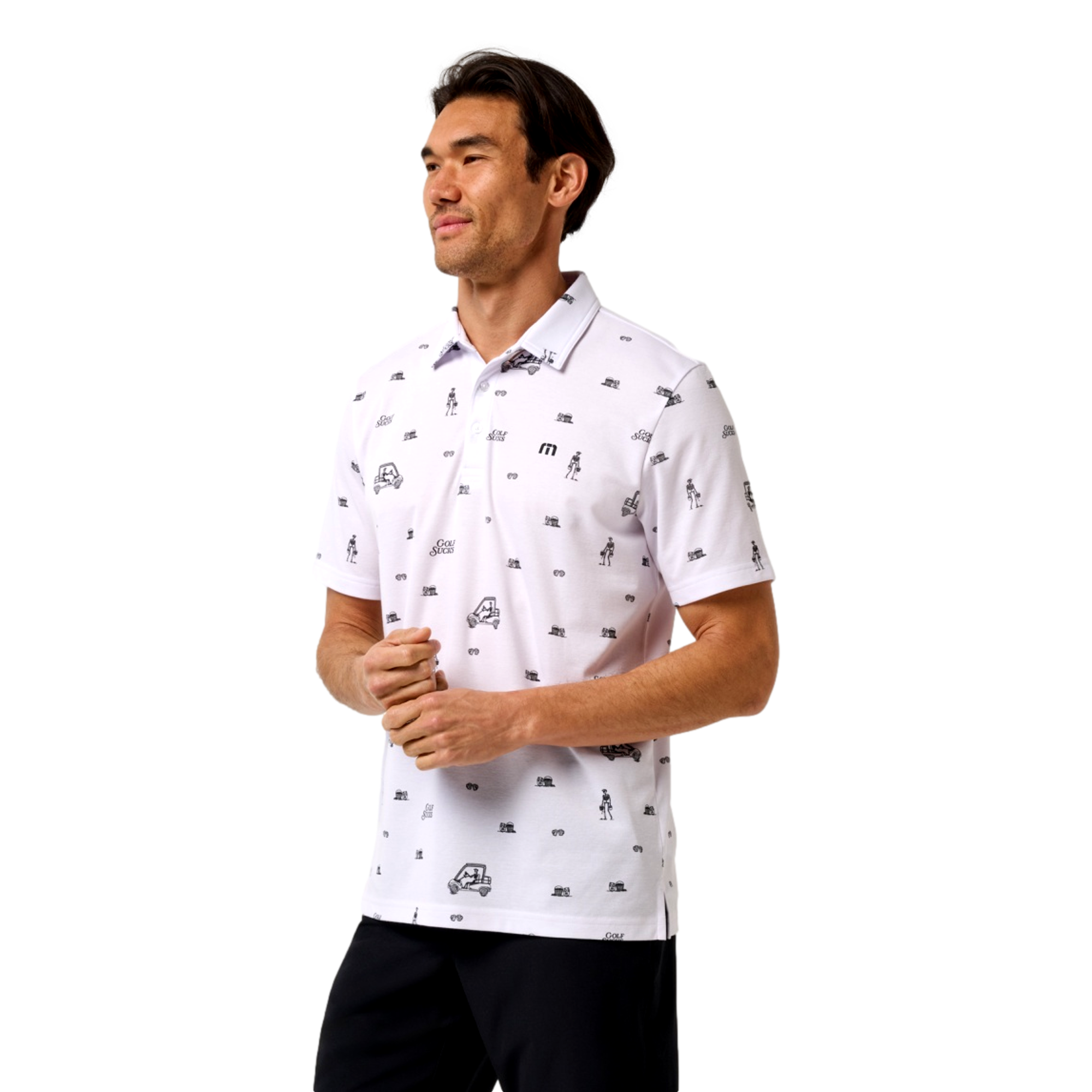 Golf Sucks Men's Golf Polo Shirt