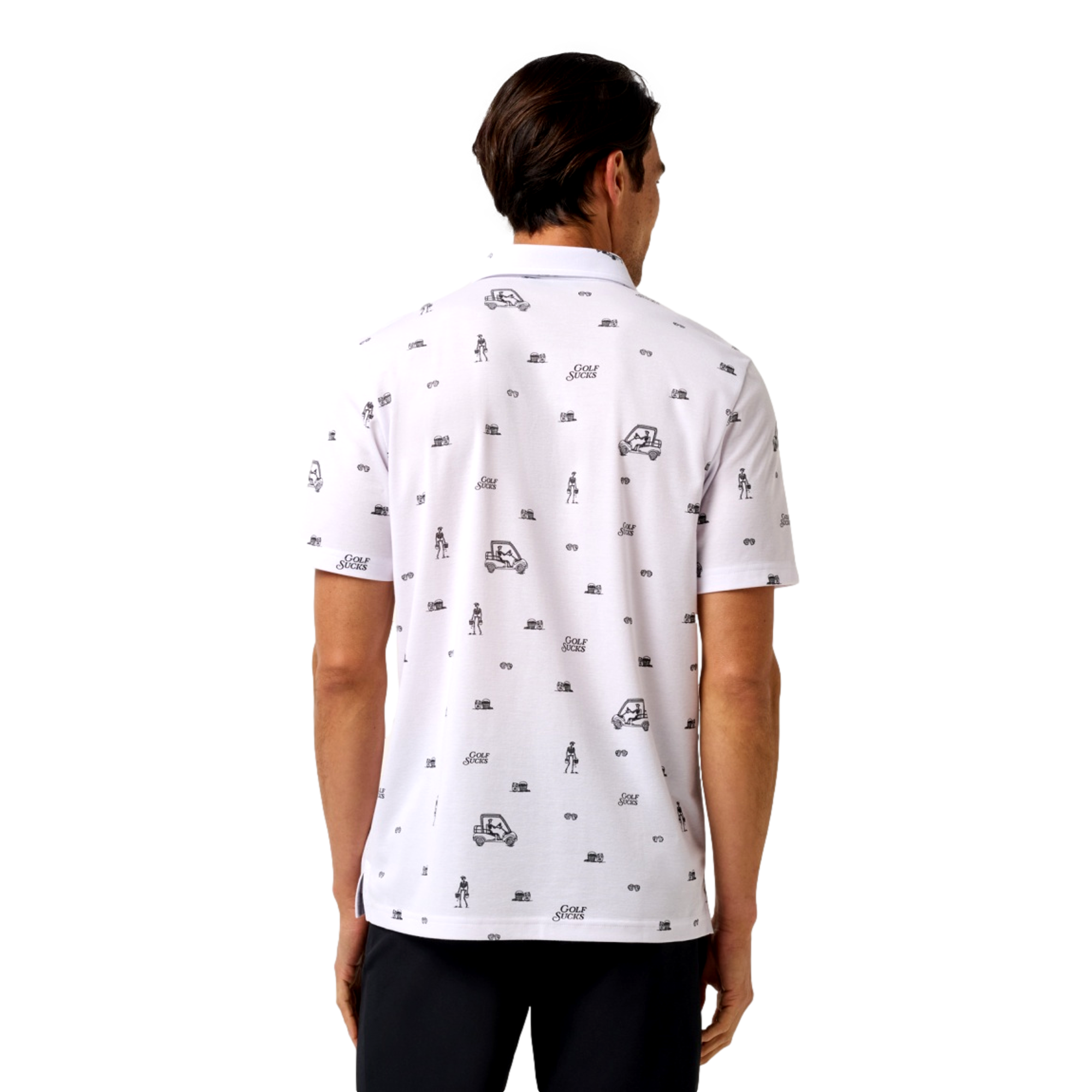 Golf Sucks Men's Golf Polo Shirt