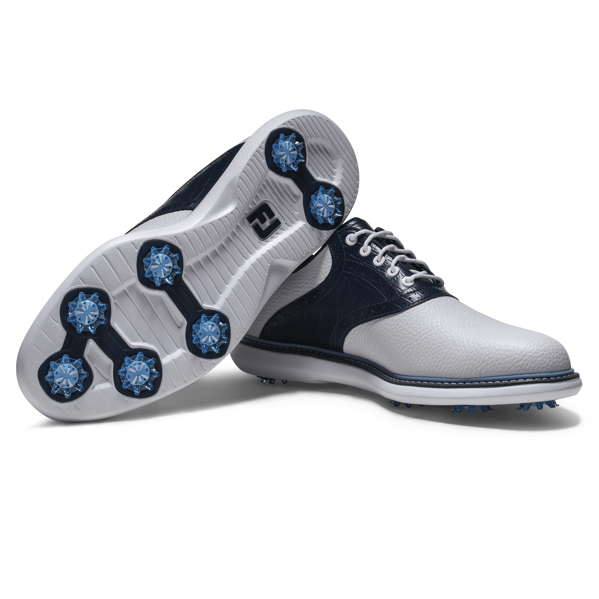 FJ Traditions Saddle Men's Golf Shoes