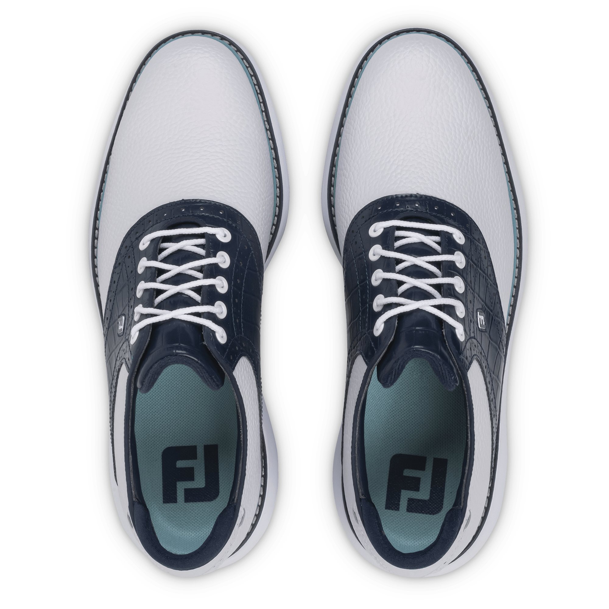 FJ Traditions Saddle Men's Golf Shoes