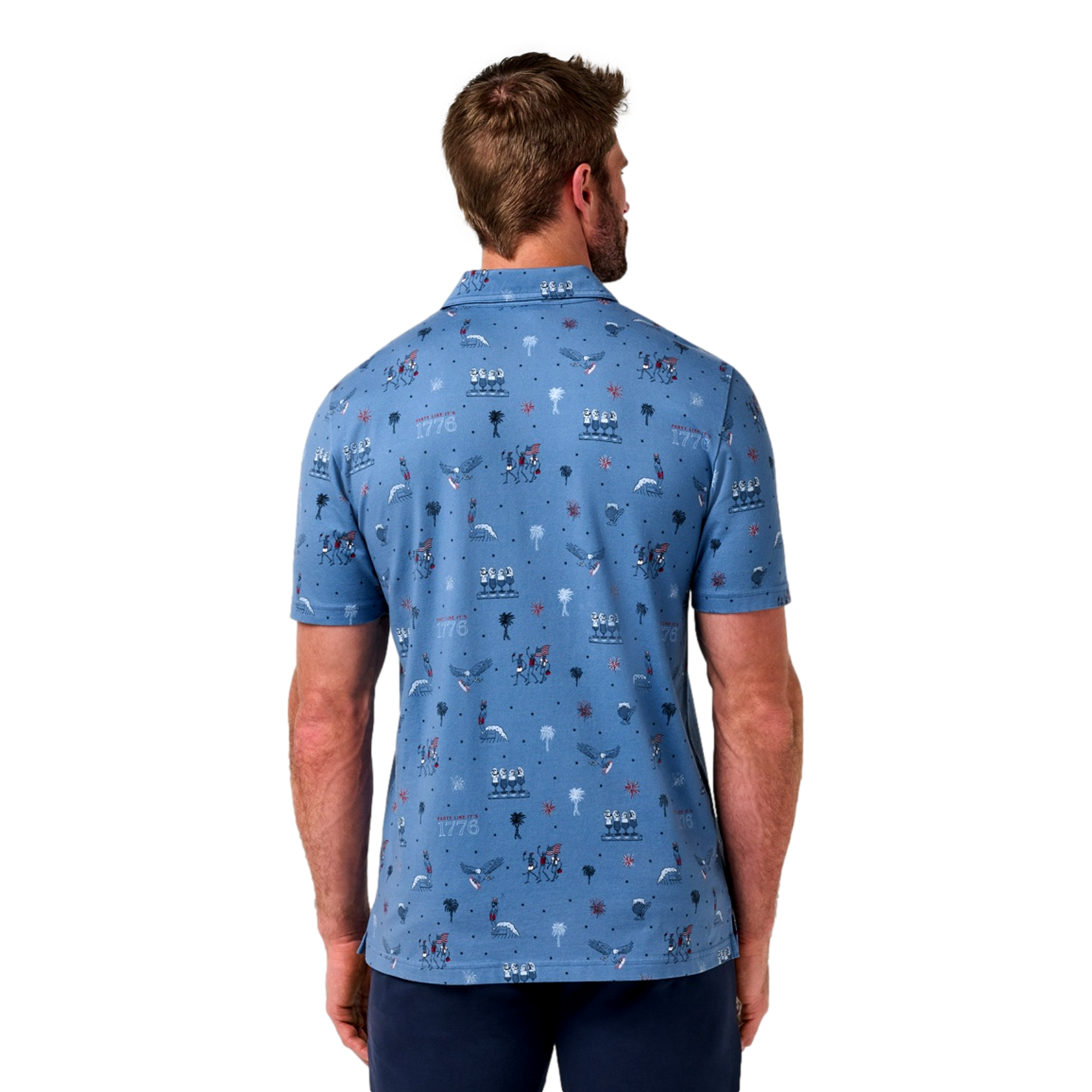 Featherweight Festival Men's Golf Polo Shirt