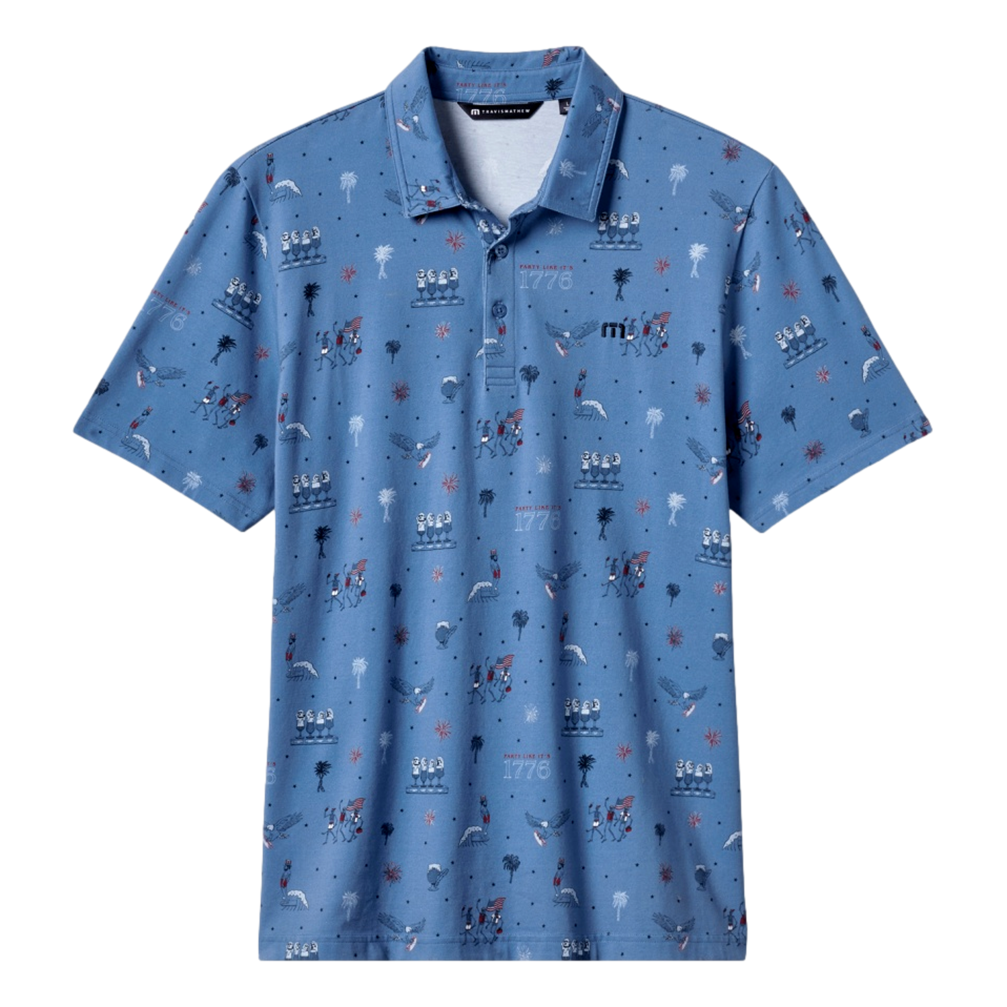 Featherweight Festival Men's Golf Polo Shirt