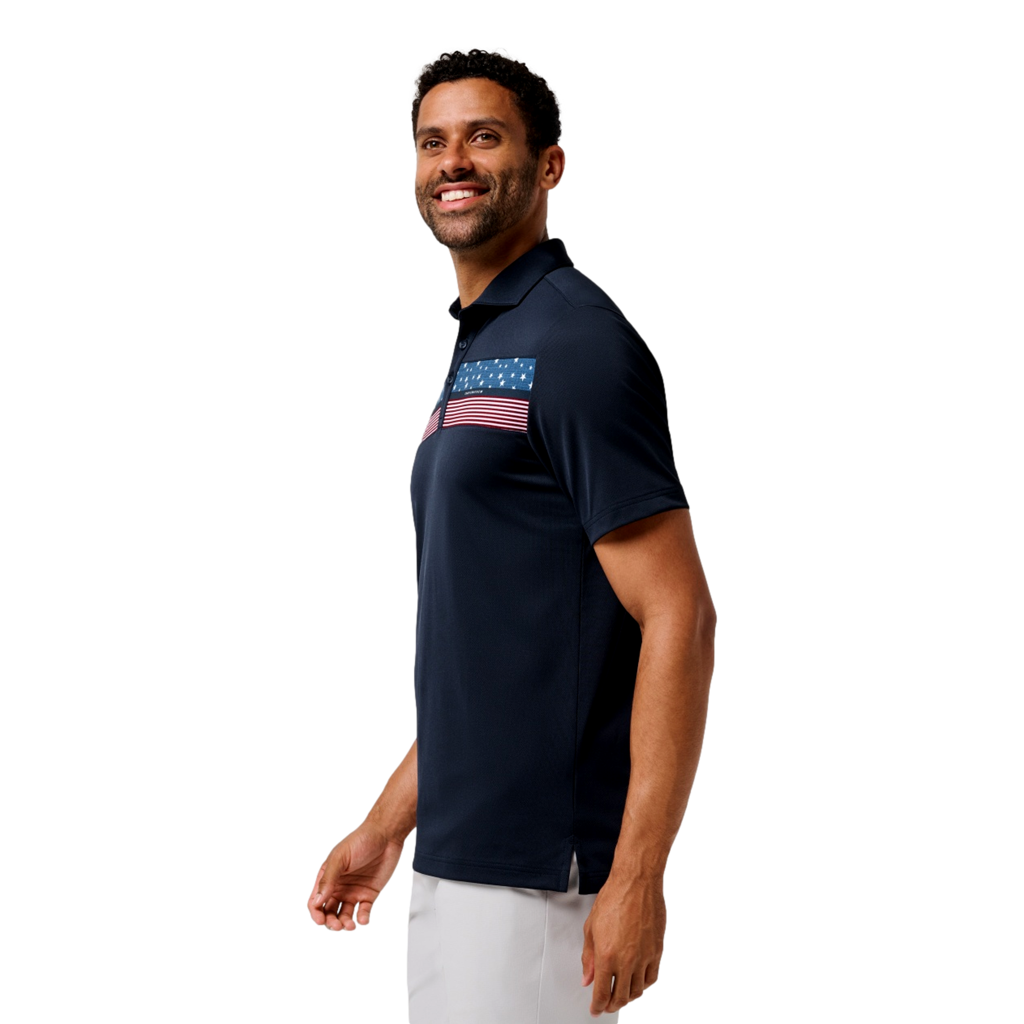 Good Good Flag Men's Golf Polo Shirt