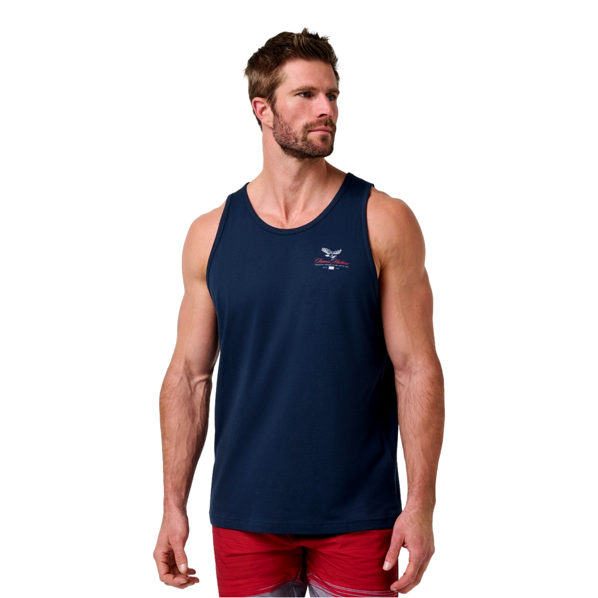 Red White BBQ Men's Golf Tank Top
