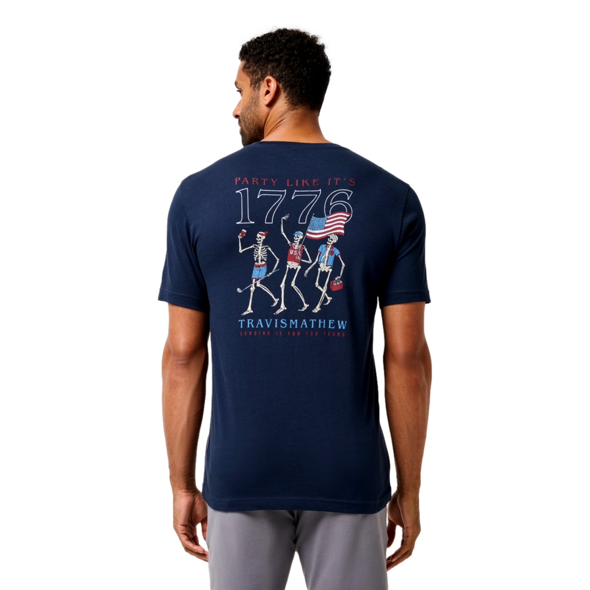 Summer Salute Men's Golf T-Shirt
