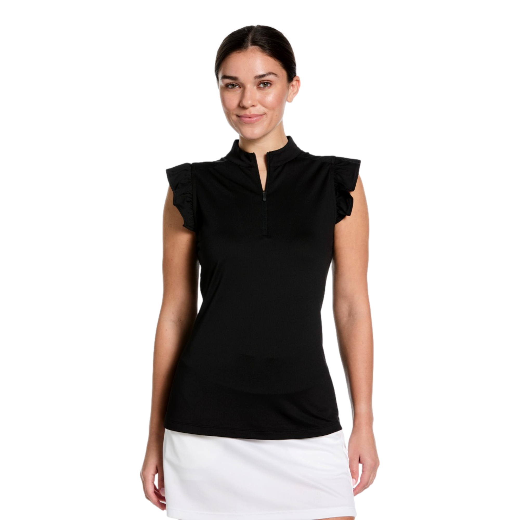 Flutter Women's Sleeveless Golf Polo Shirt