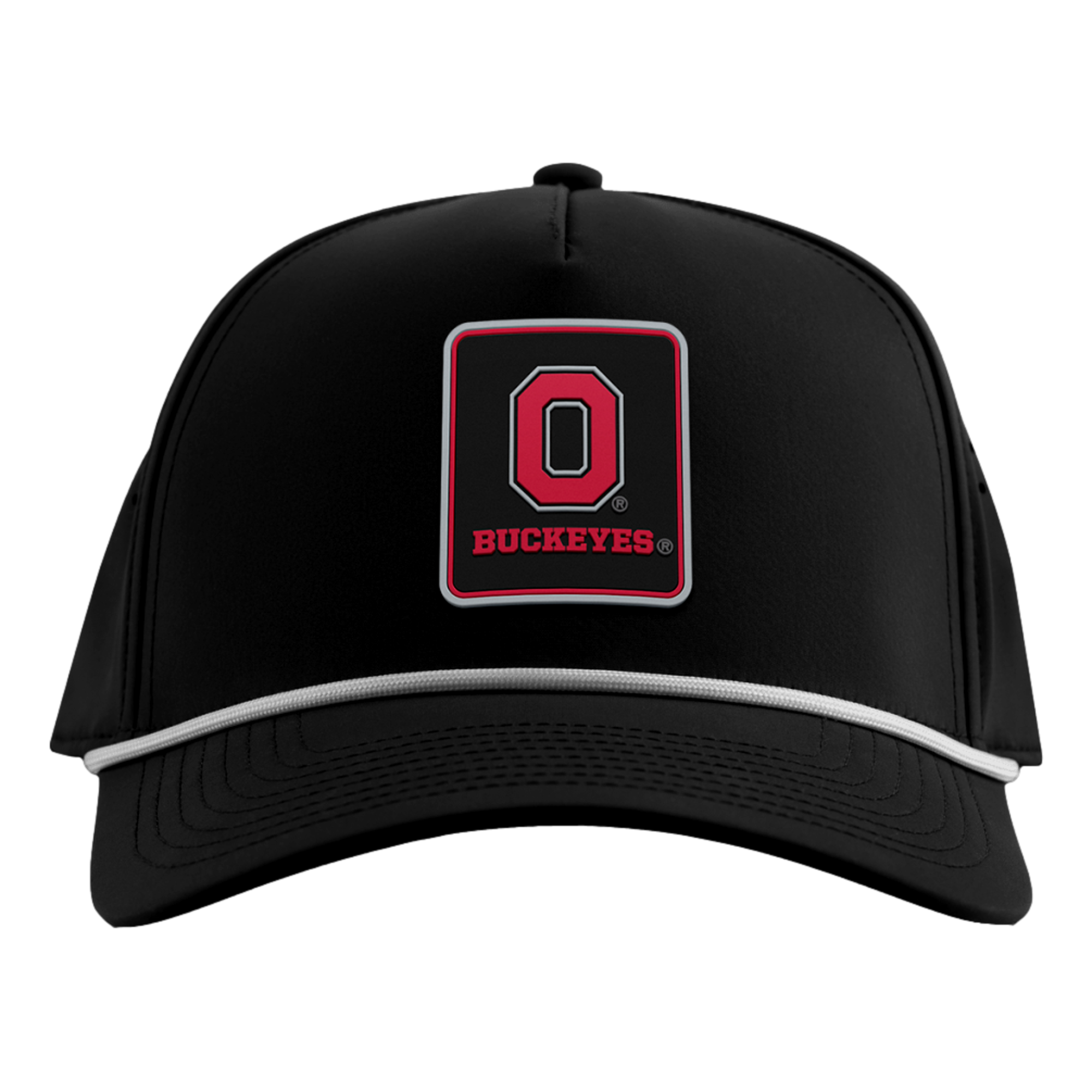 Panel Rope Buckeyes Badge Golf Hat