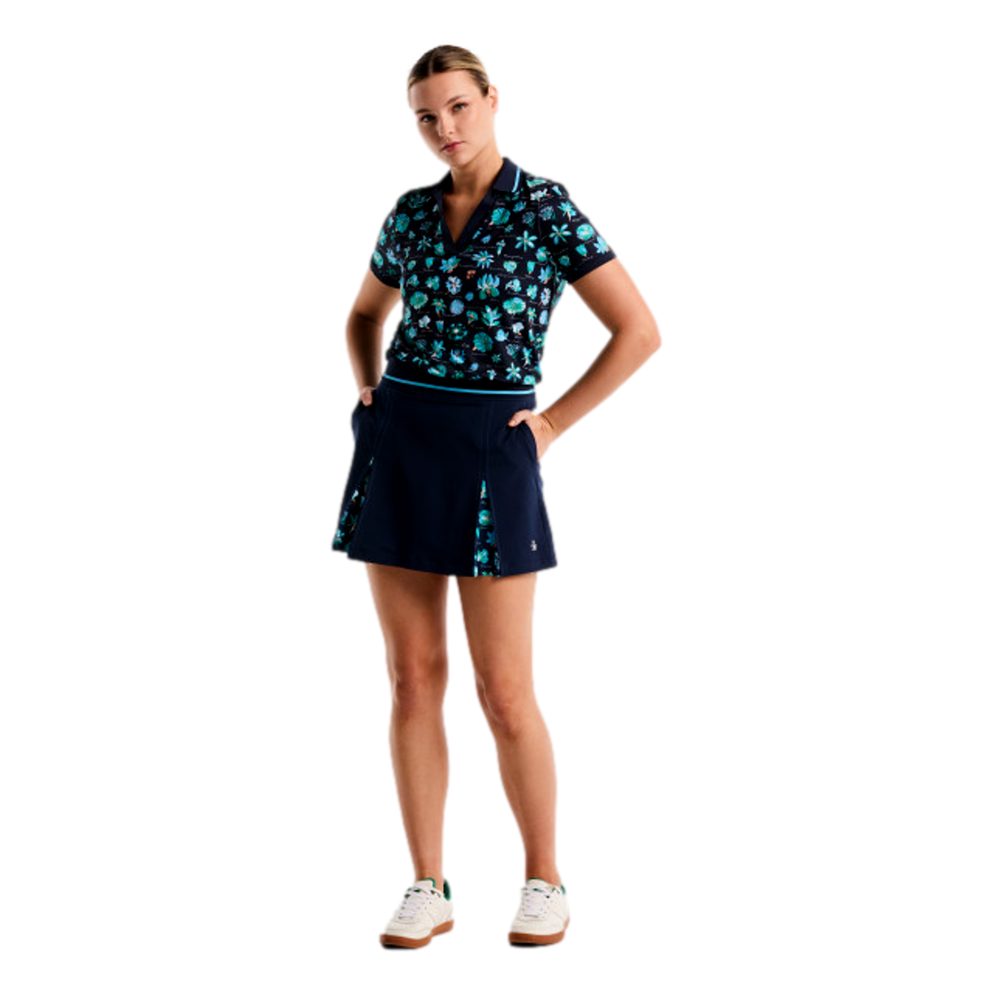 A-Line Pleated Women's Golf Skort