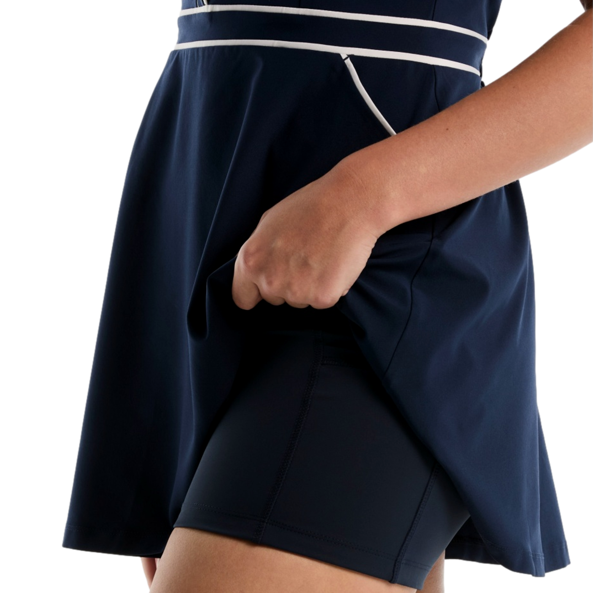 Veronica Woven Women's Short Sleeve Golf Dress