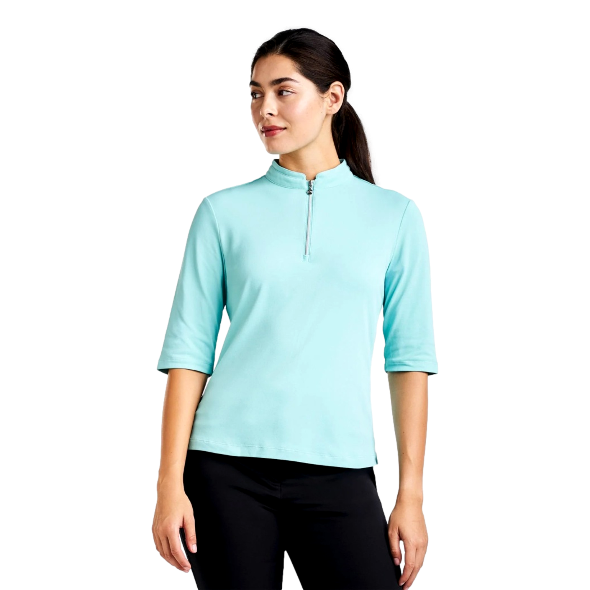 Noa Mockneck Women's Short Sleeve Golf Shirt