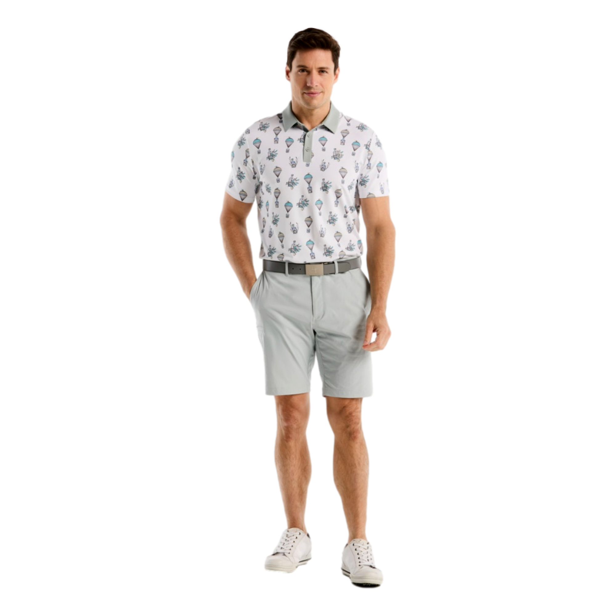Pete's Botanical Drink Men's Golf Polo Shirt
