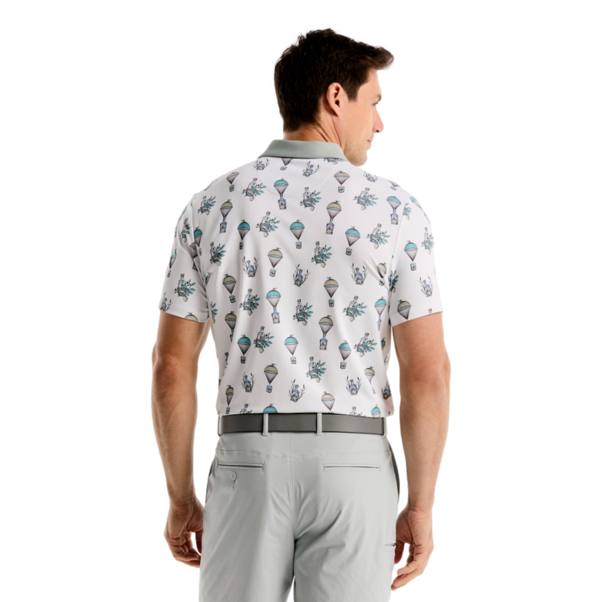 Pete's Botanical Drink Men's Golf Polo Shirt