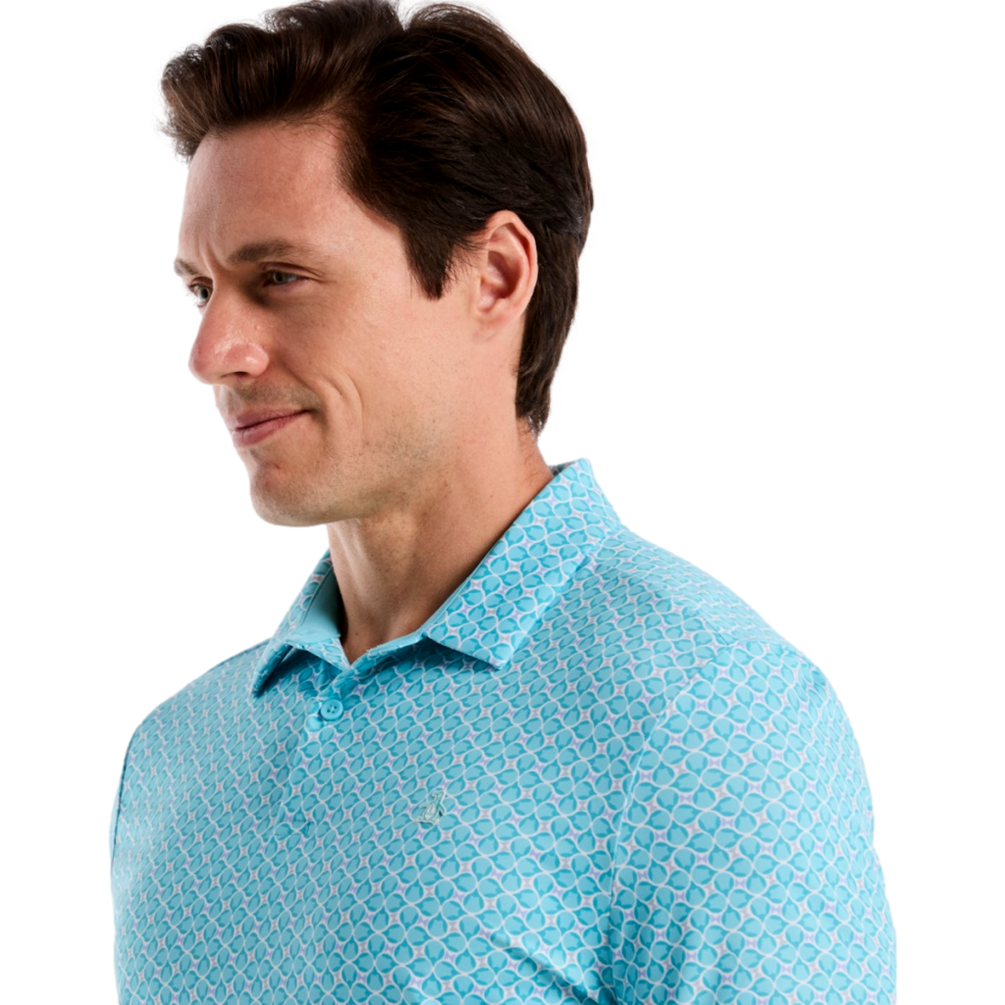 Birdseye View Novelty Men's Golf Polo Shirt