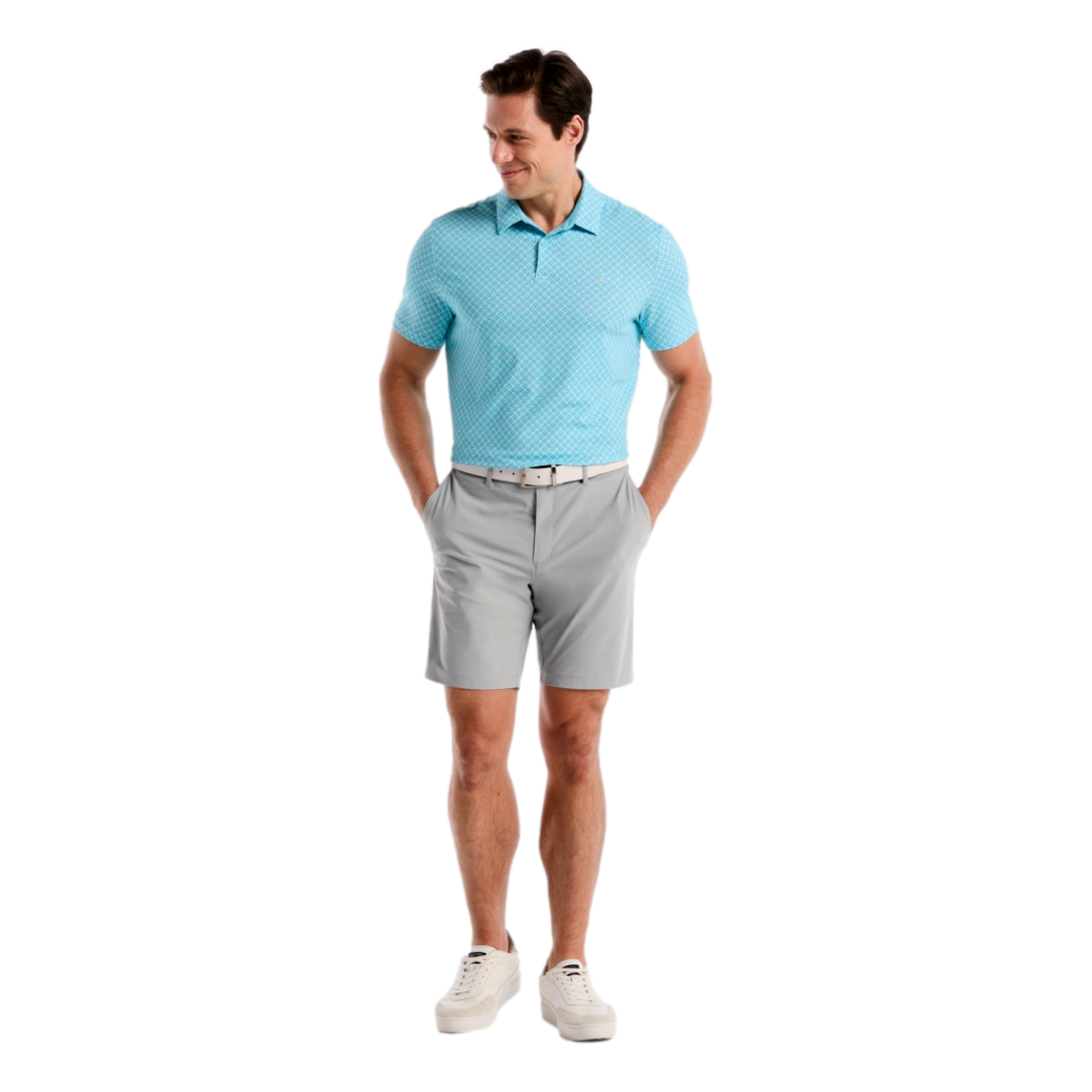 Birdseye View Novelty Men's Golf Polo Shirt