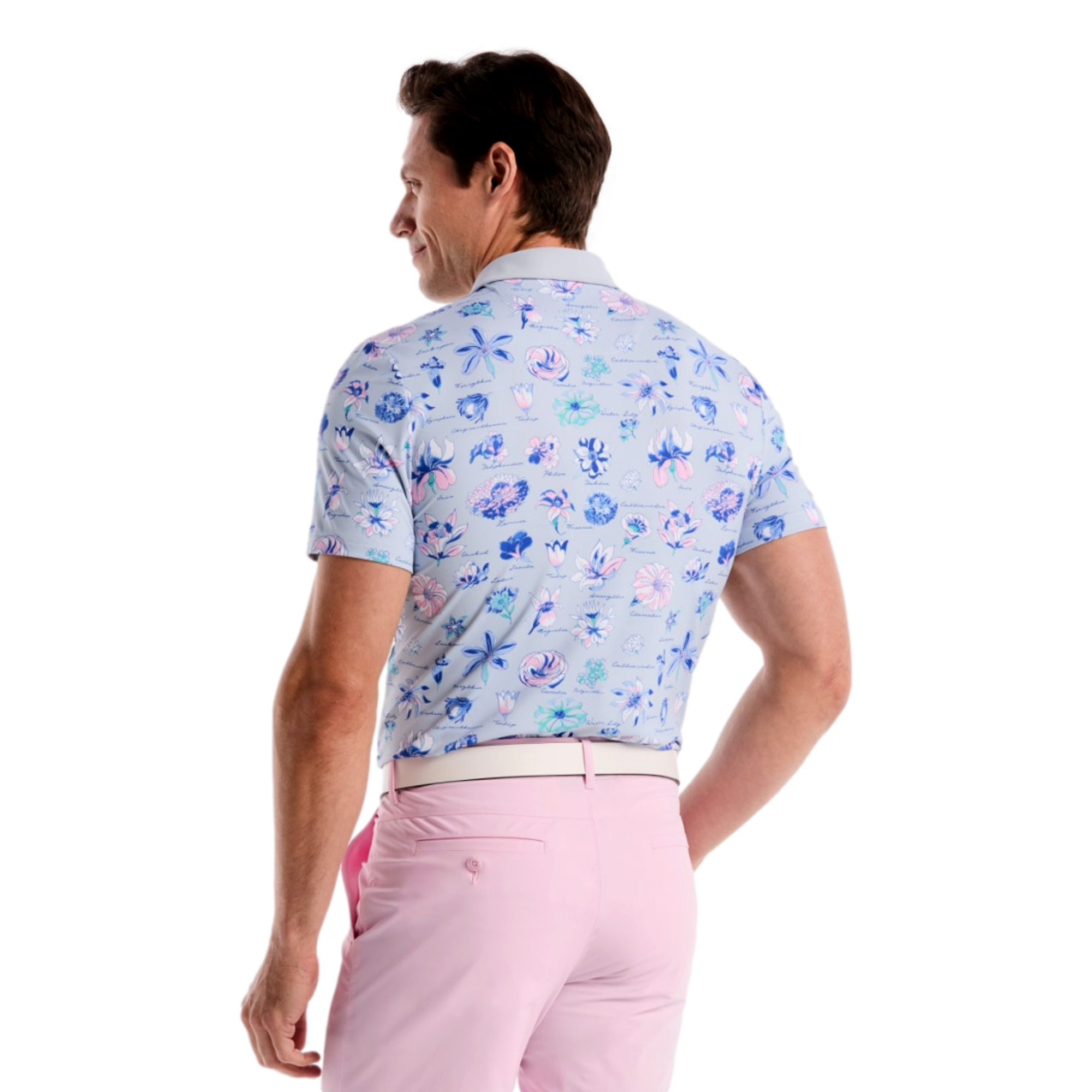 Pete's Water Color Study Men's Golf Polo Shirt