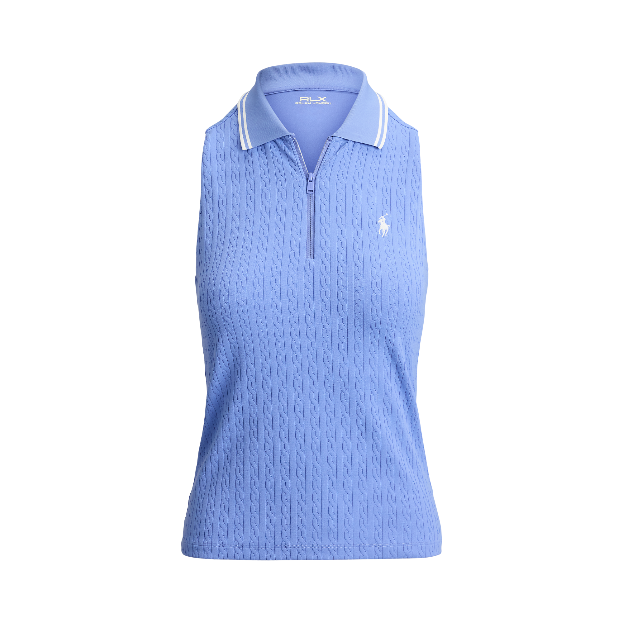 Slim Fit Racerback Women's Sleeveless Golf Polo Shirt