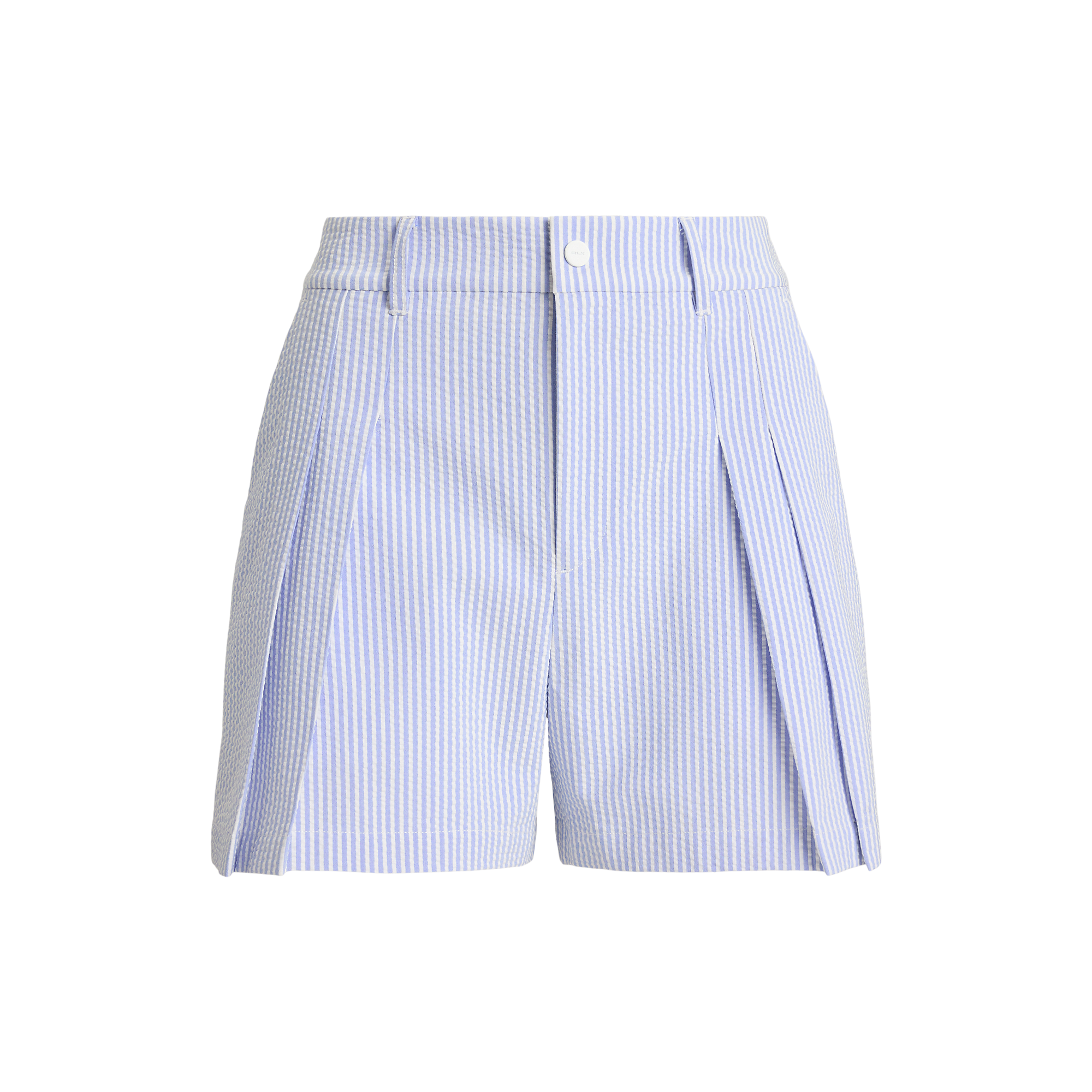 Seersucker Pleated Women's 3.5" Golf Shorts