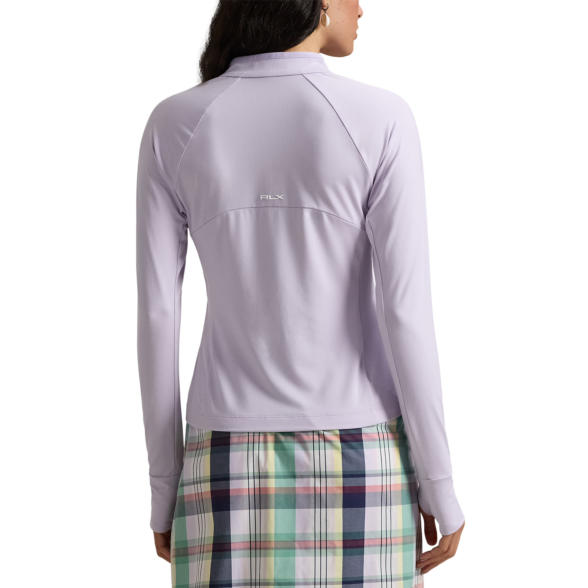 Peached Jersey Full Zip Women's Golf Jacket