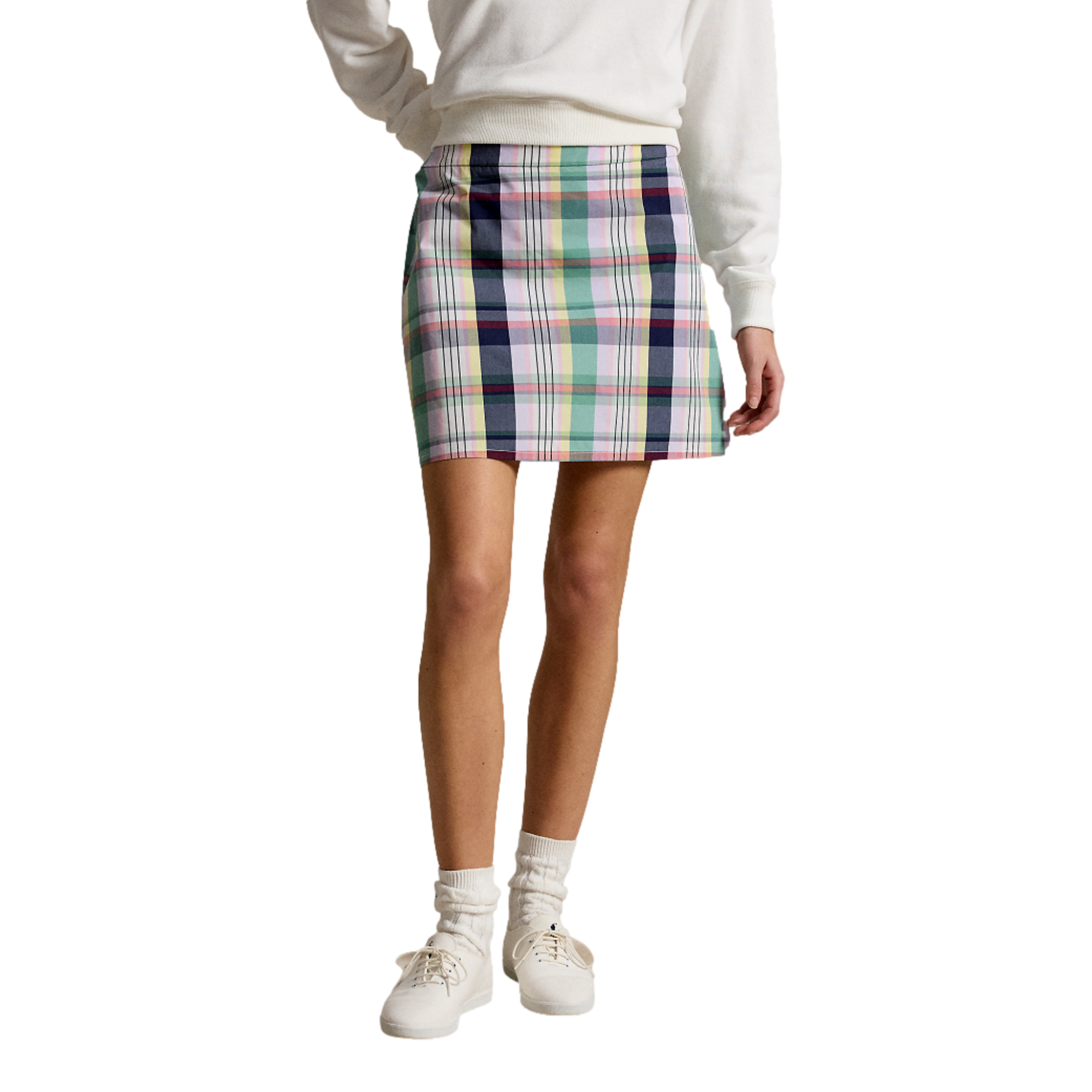 Plaid Aim 4-Way Stretch Women's 15" Golf Skort