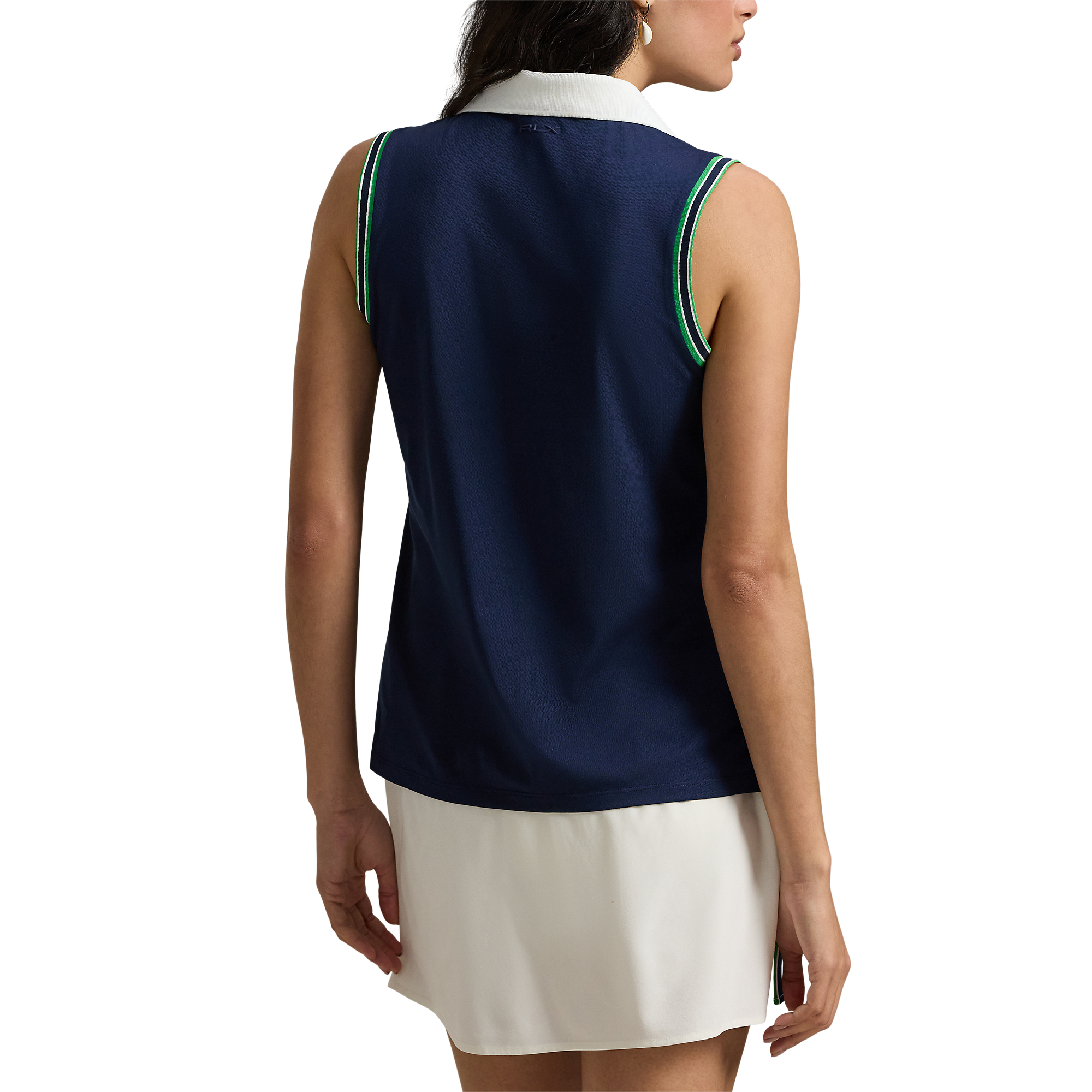 Slim Fit Women's Sleeveless Golf Polo Shirt