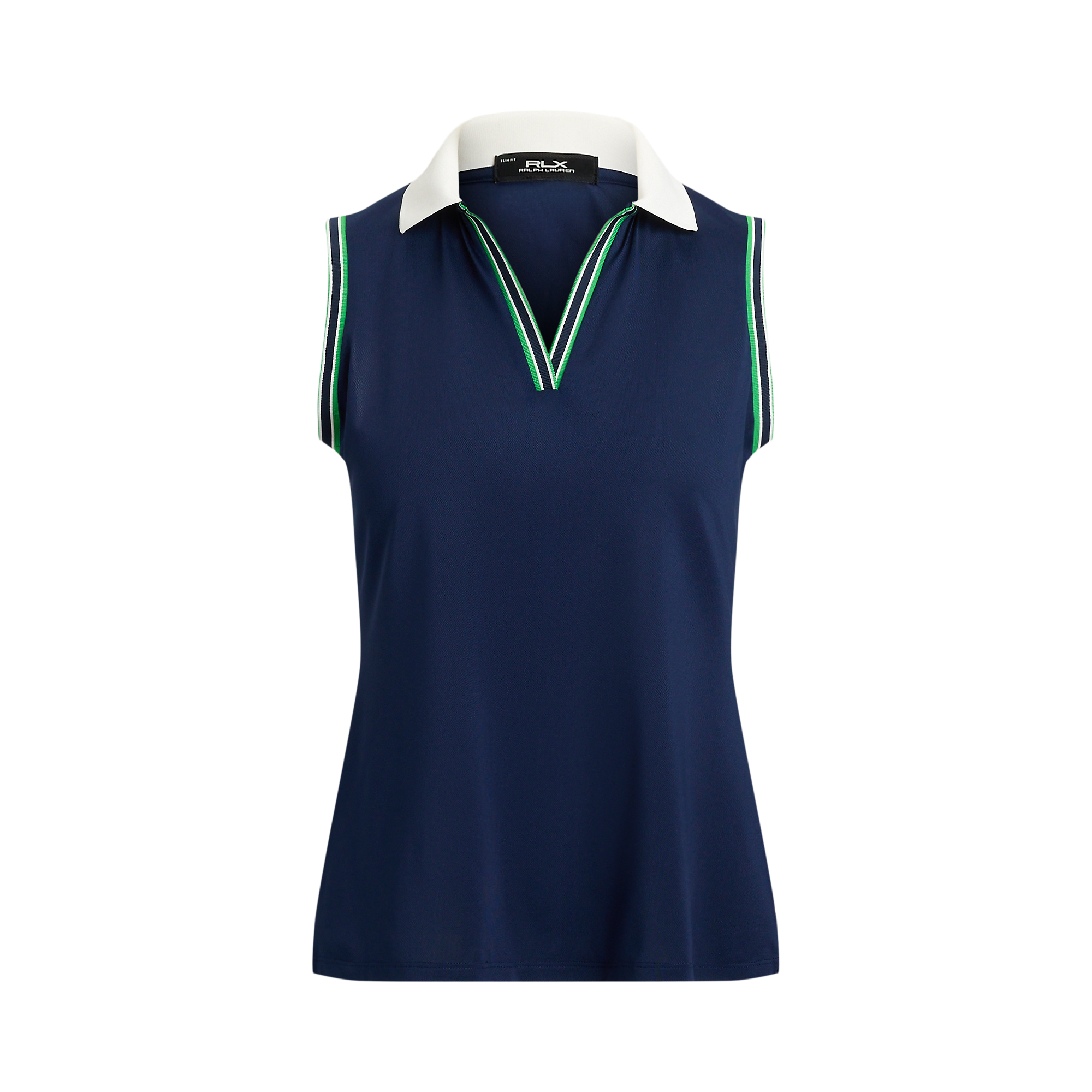 Slim Fit Women's Sleeveless Golf Polo Shirt