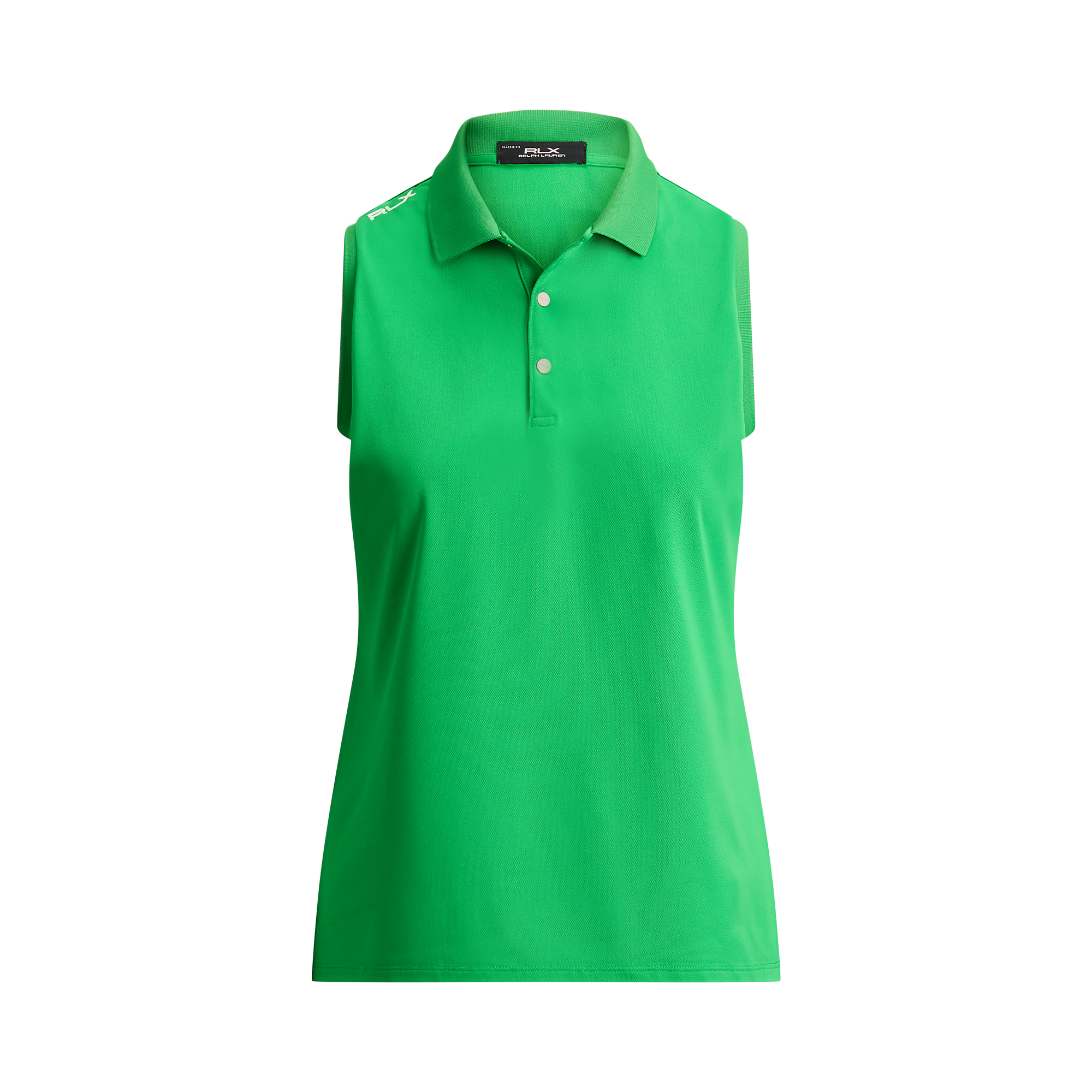Classic Fit Women's Sleeveless Golf Polo Shirt