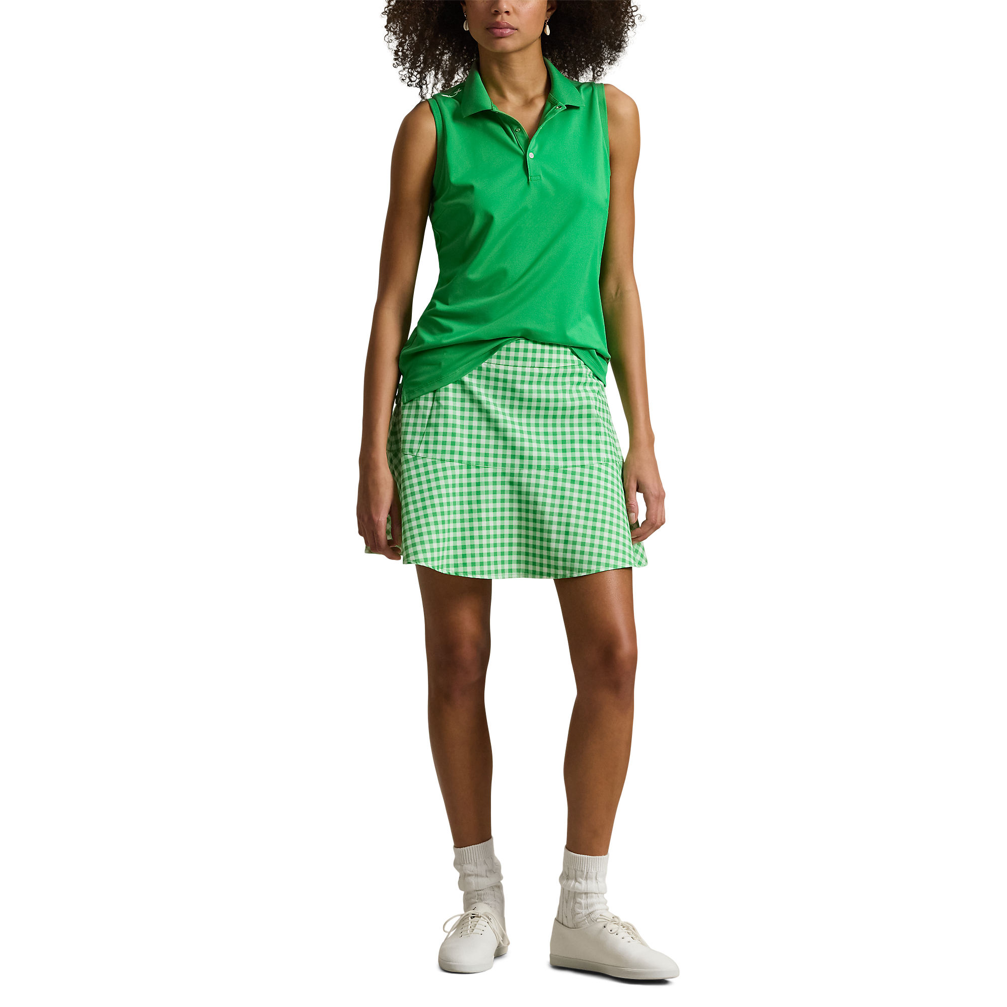 Performance Gingham Women's 15" Golf Skort