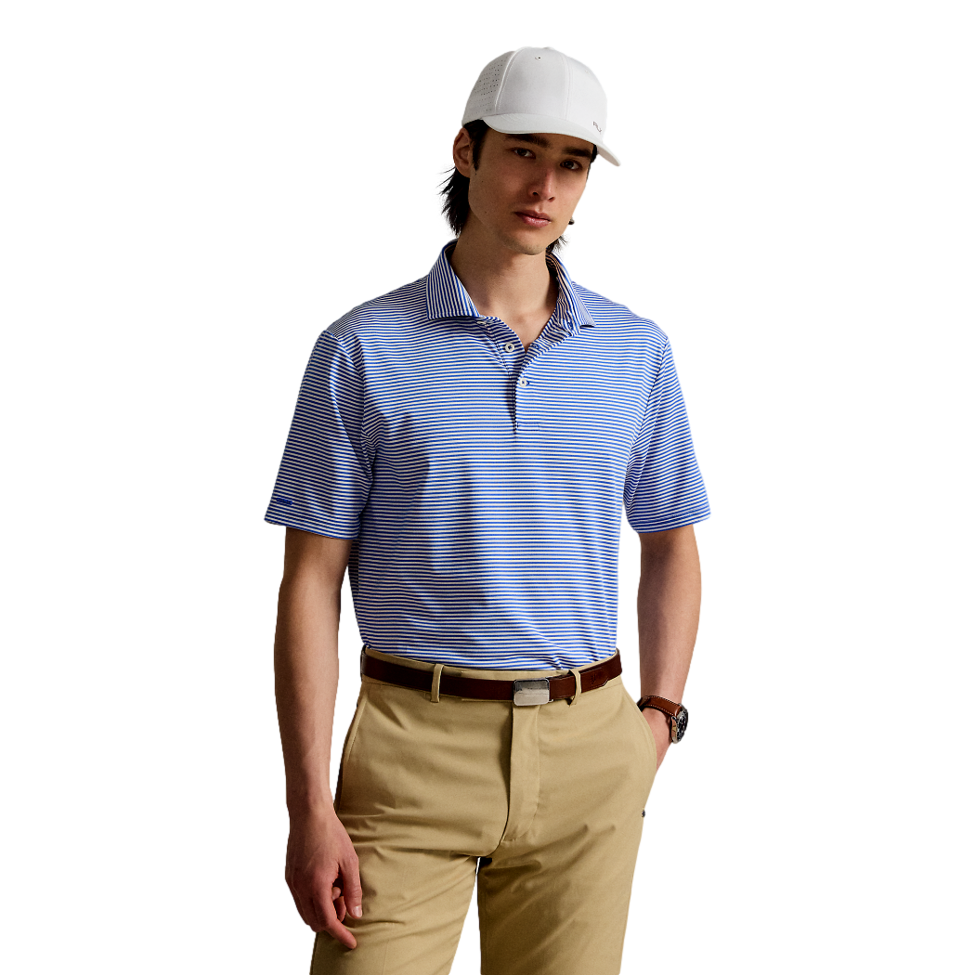 Performance Airflow Knit Men's Golf Polo Shirt
