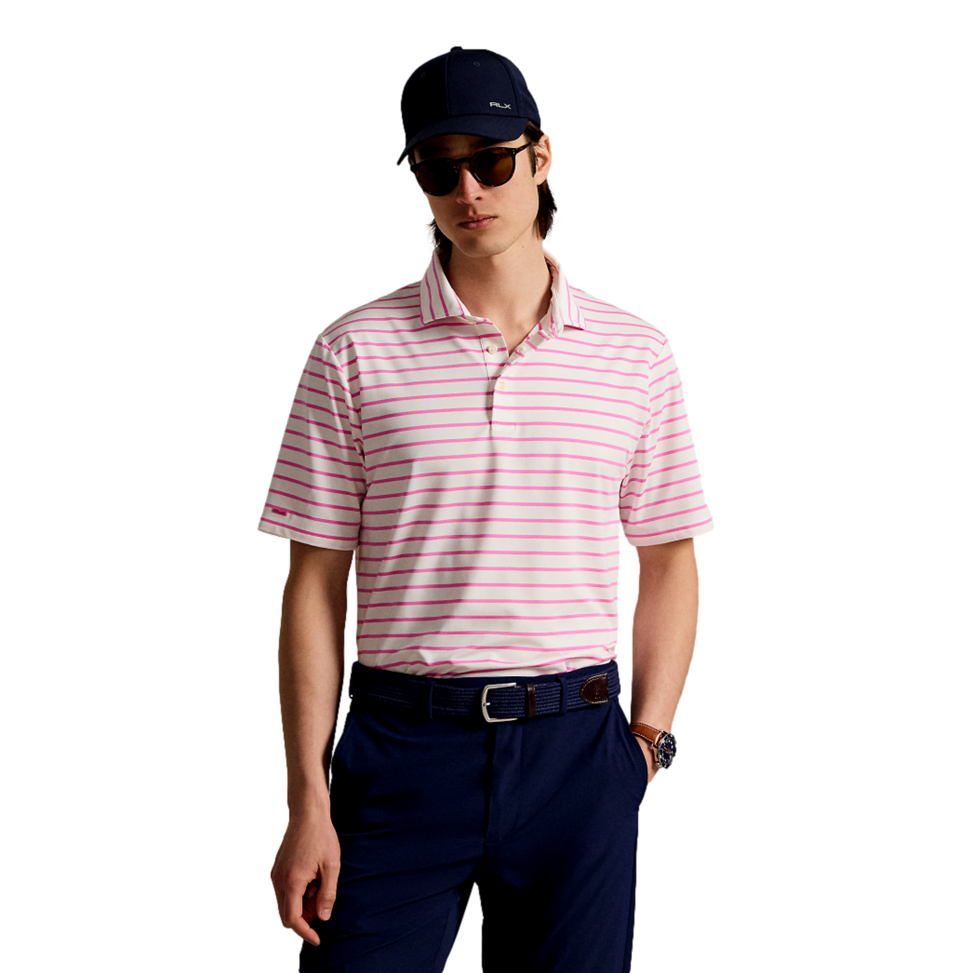 Classic Fit Performance Men's Golf Polo Shirt