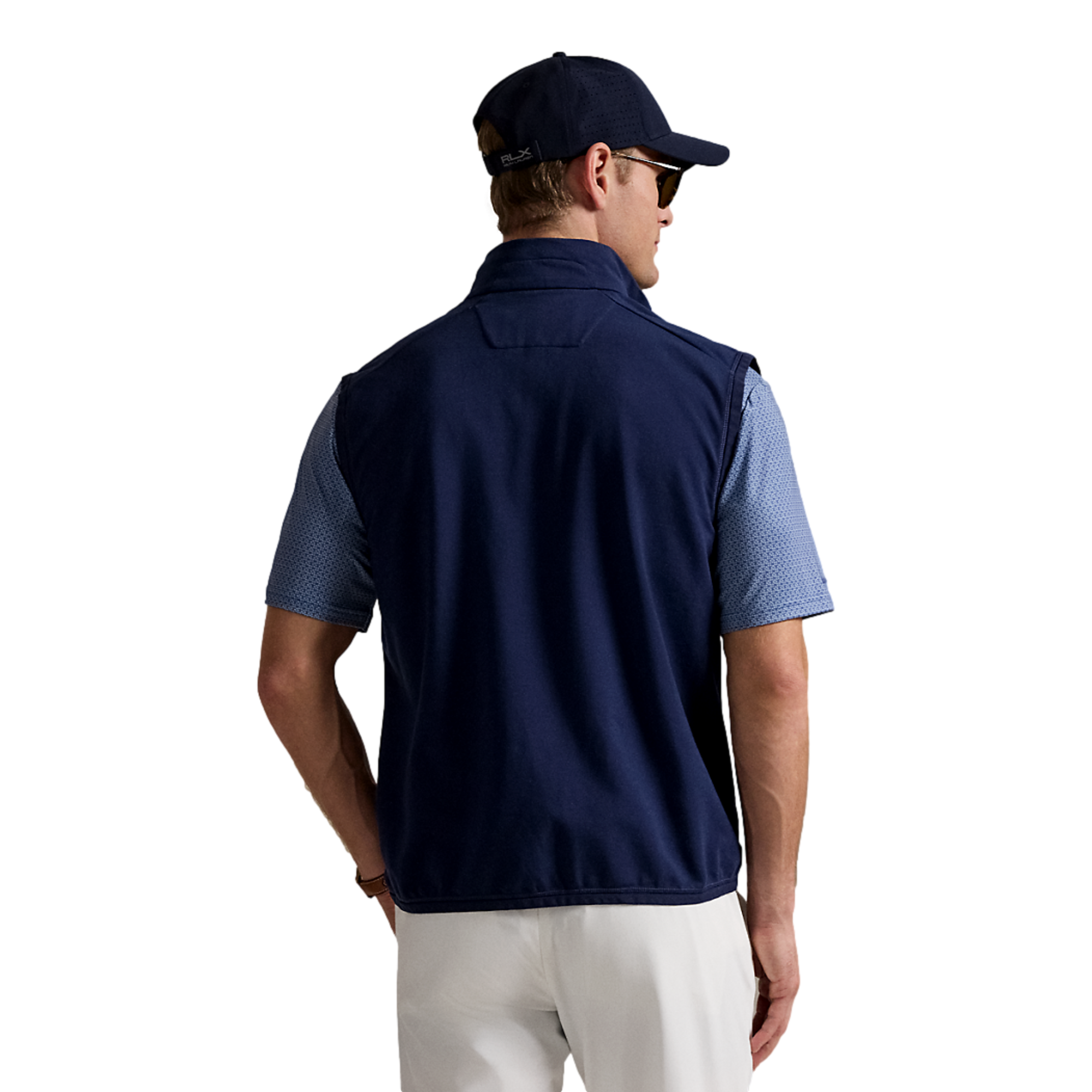 Tech Terry Knit Men's Full Zip Golf Vest