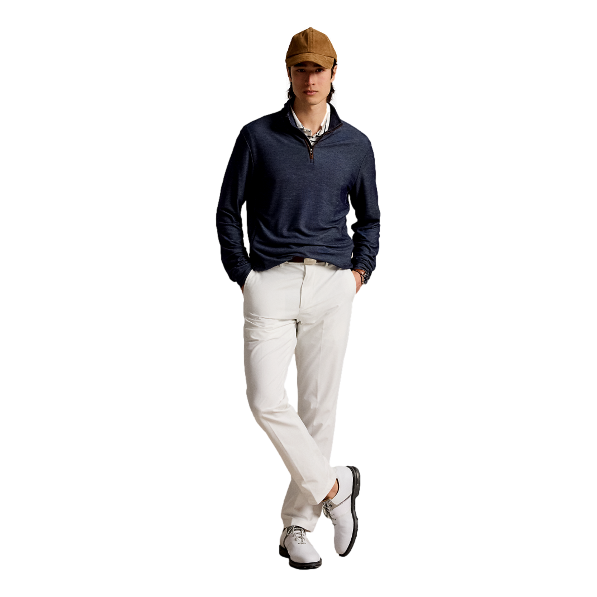 Movement Mesh Knit Men's Golf Quarter Zip