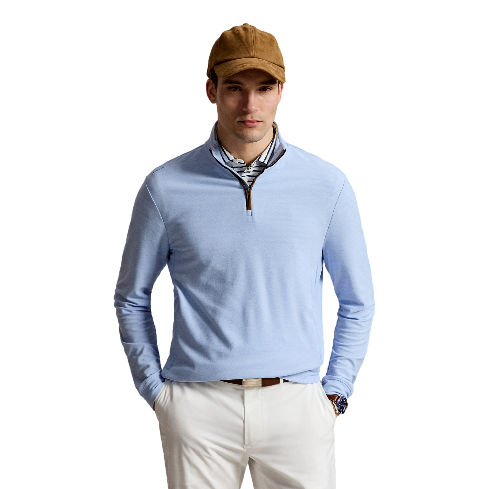 Movement Mesh Knit Men's Golf Quarter Zip