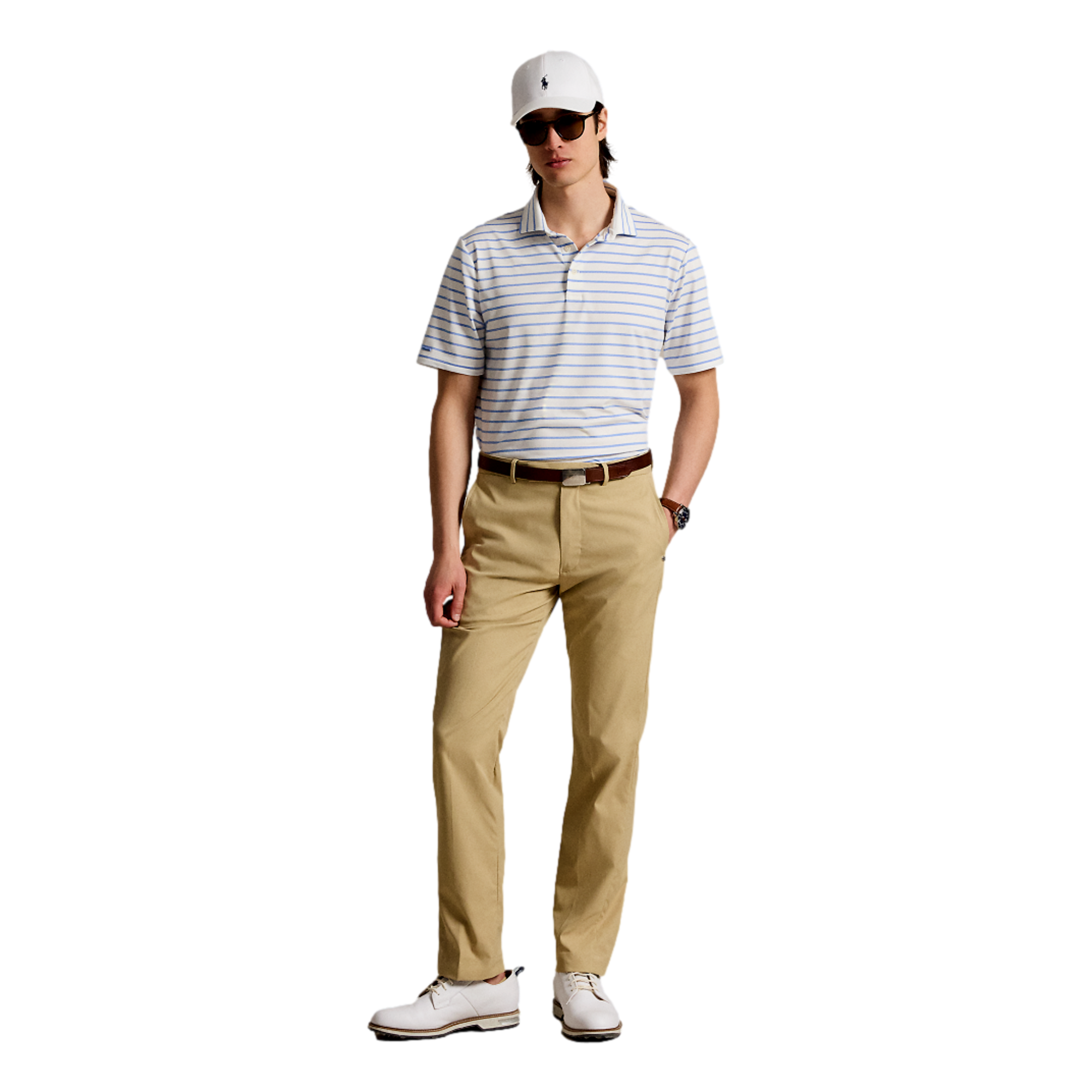 Performance Airflow Knit Men's Golf Polo Shirt