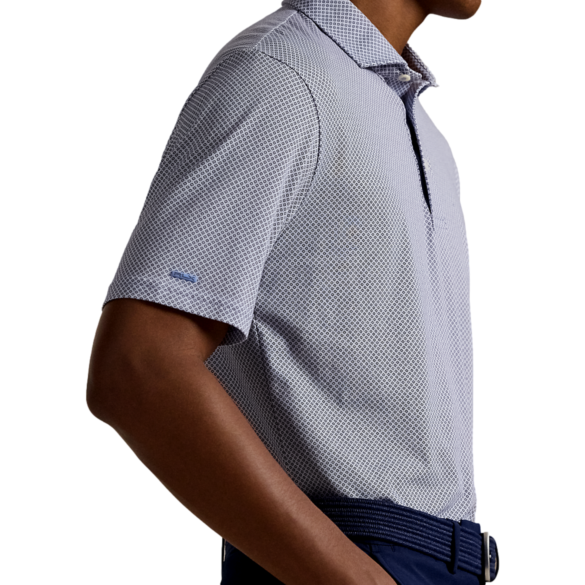 Cotton Jersey Knit Men's Golf Polo Shirt