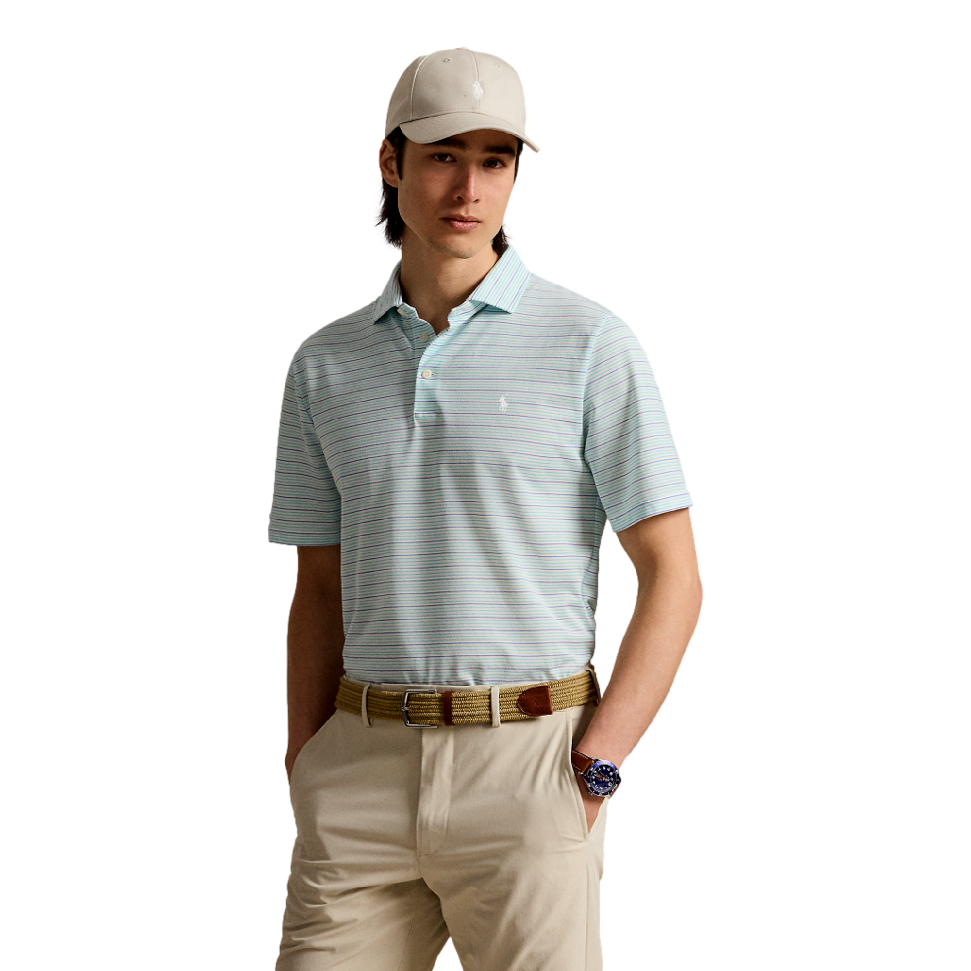 Tour Pique Knit Men's Golf Polo Shirt