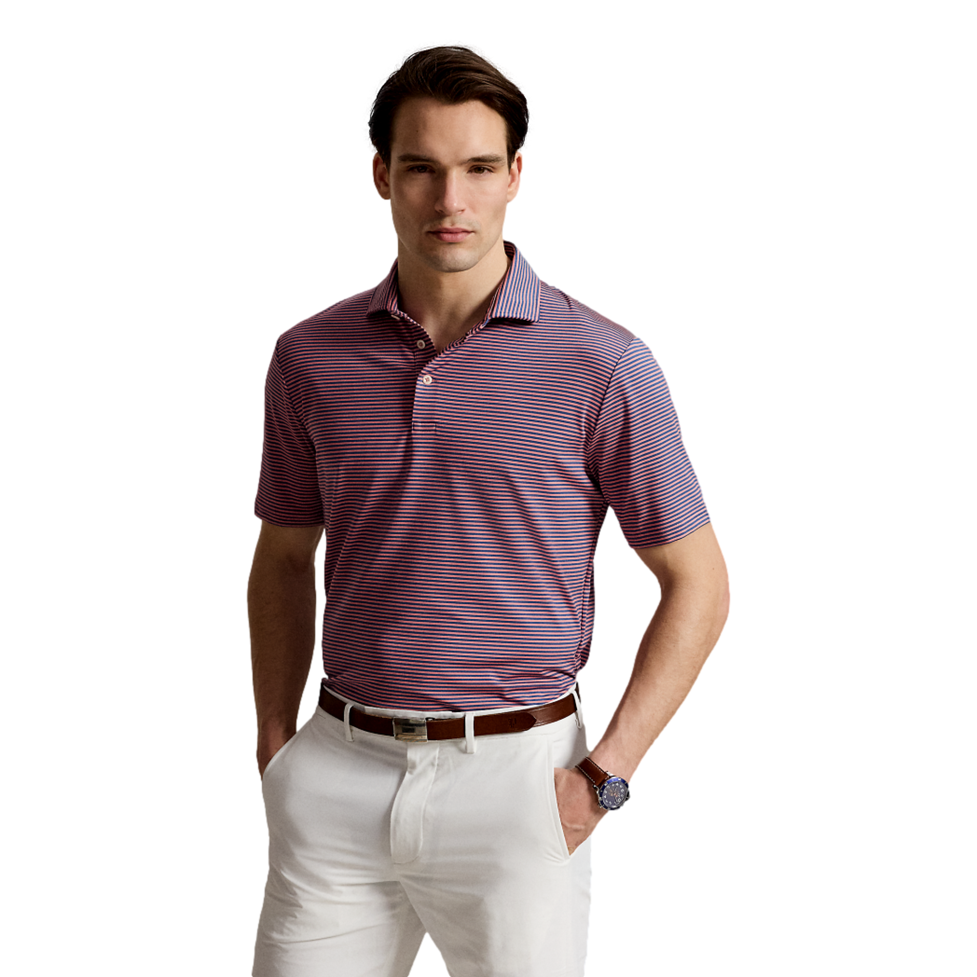 Airflow Lightweight Knit Men's Golf Polo Shirt