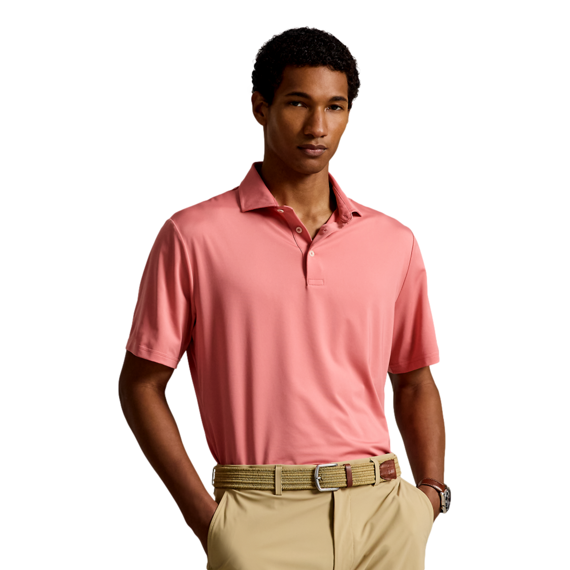 Airflow Jersey Knit Men's Golf Polo Shirt