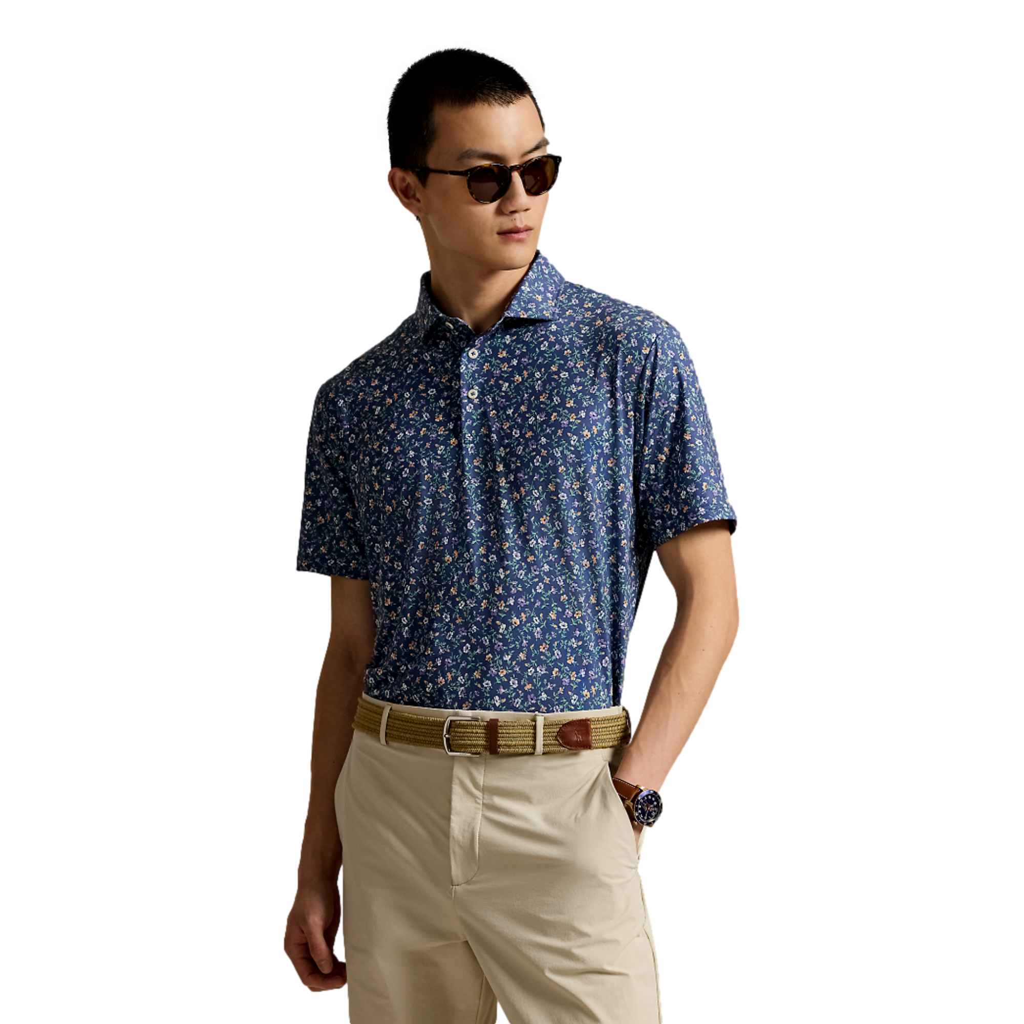 Airflow Knit Men's Golf Polo Shirt