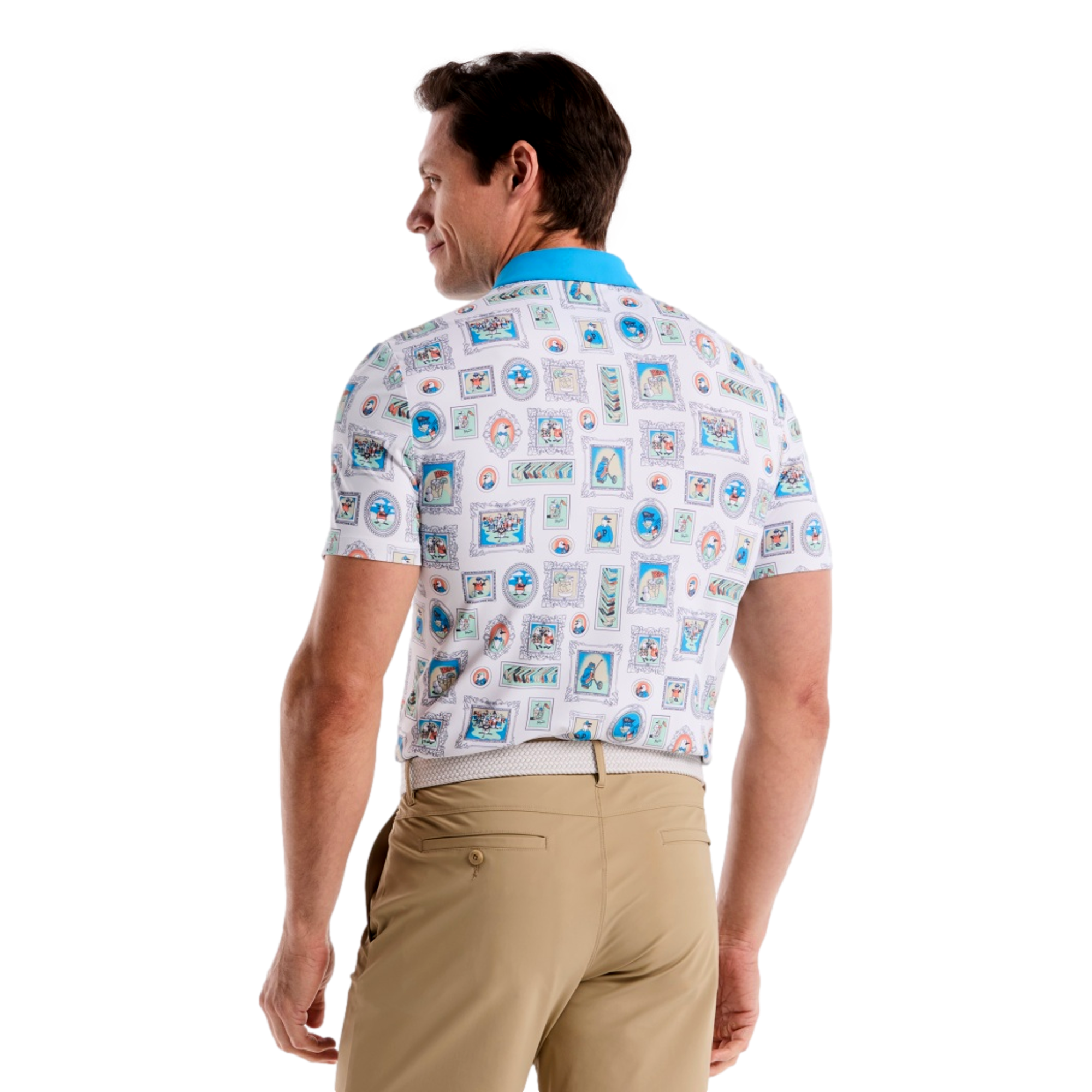 Clubhouse Wall Of Fame Men's Golf Polo Shirt