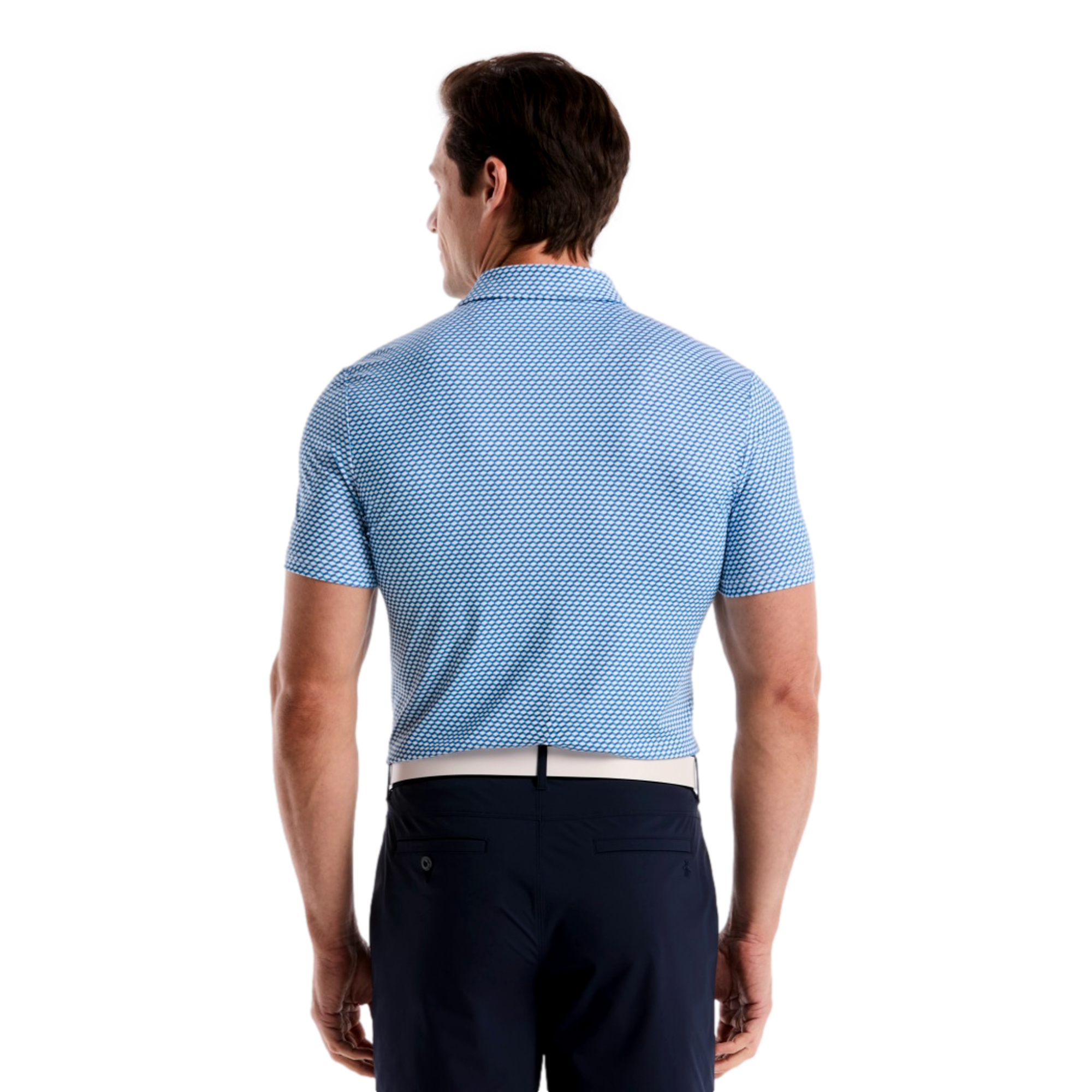 Archives Original Micro Geo Men's Golf Polo Shirt