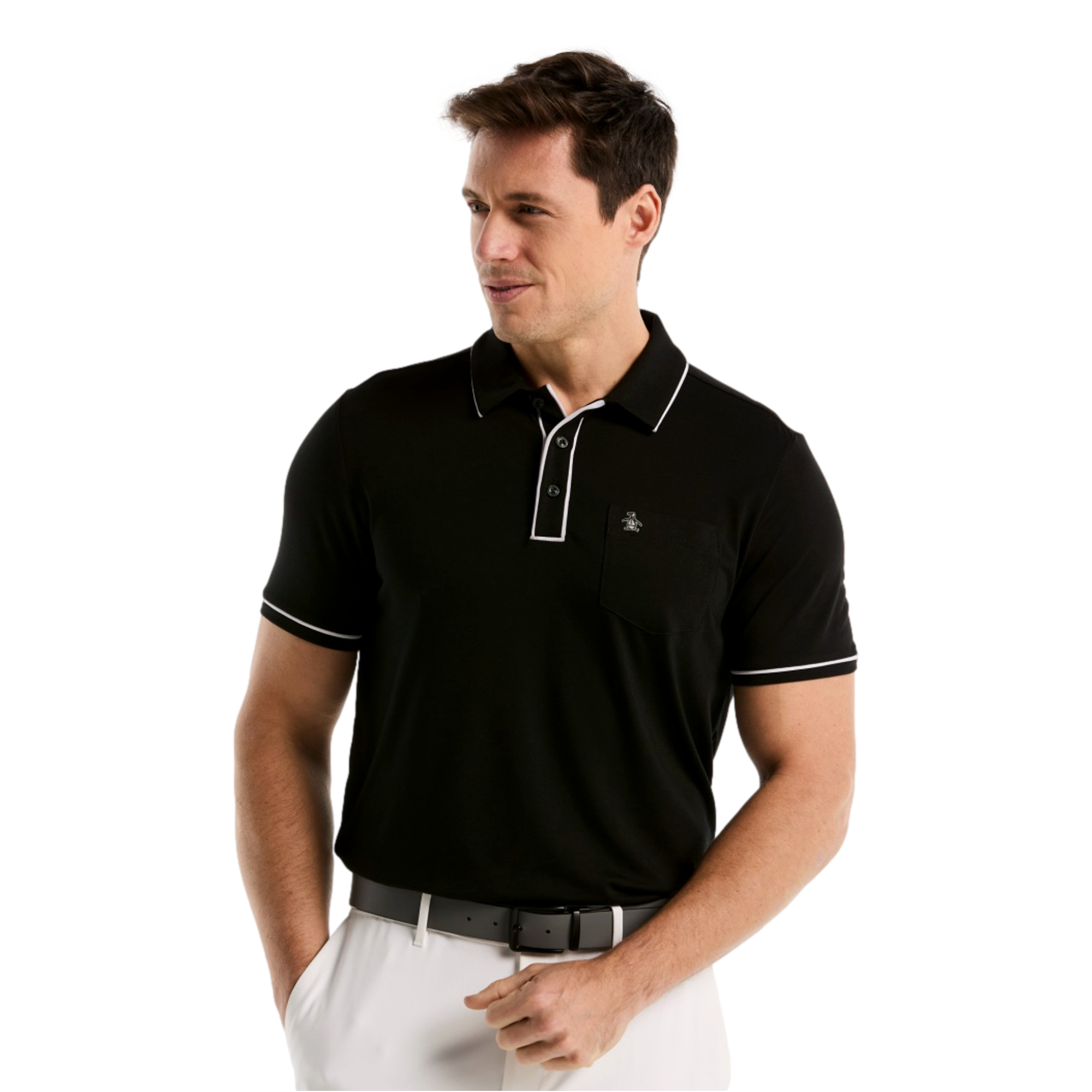 Luxe Heritage Earl Men's Golf Polo Shirt