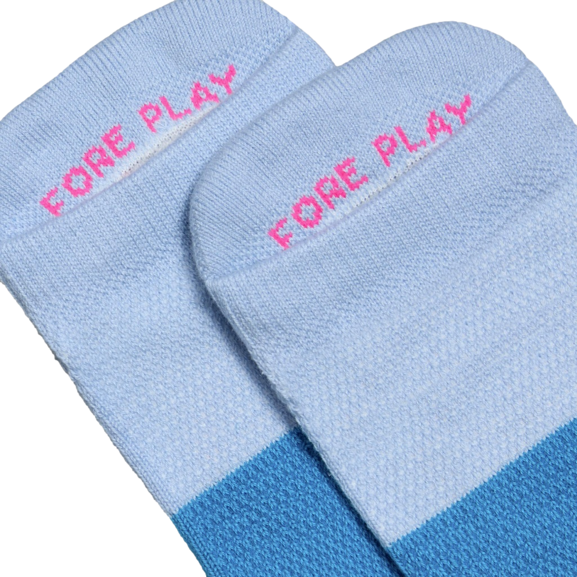 Two Tone Fore Play Women's Ankle Socks